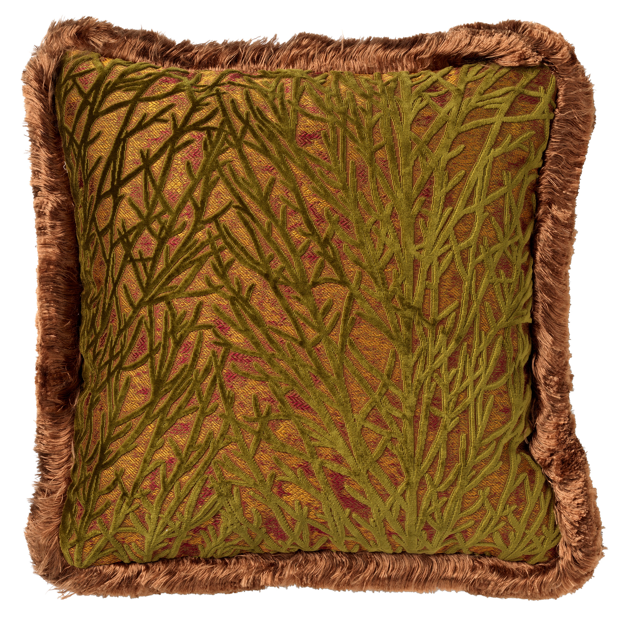 BRUCIE | Sierkussen | 45x45 cm Calla Green | Groen | Hoii | met duurzame kussenvulling
