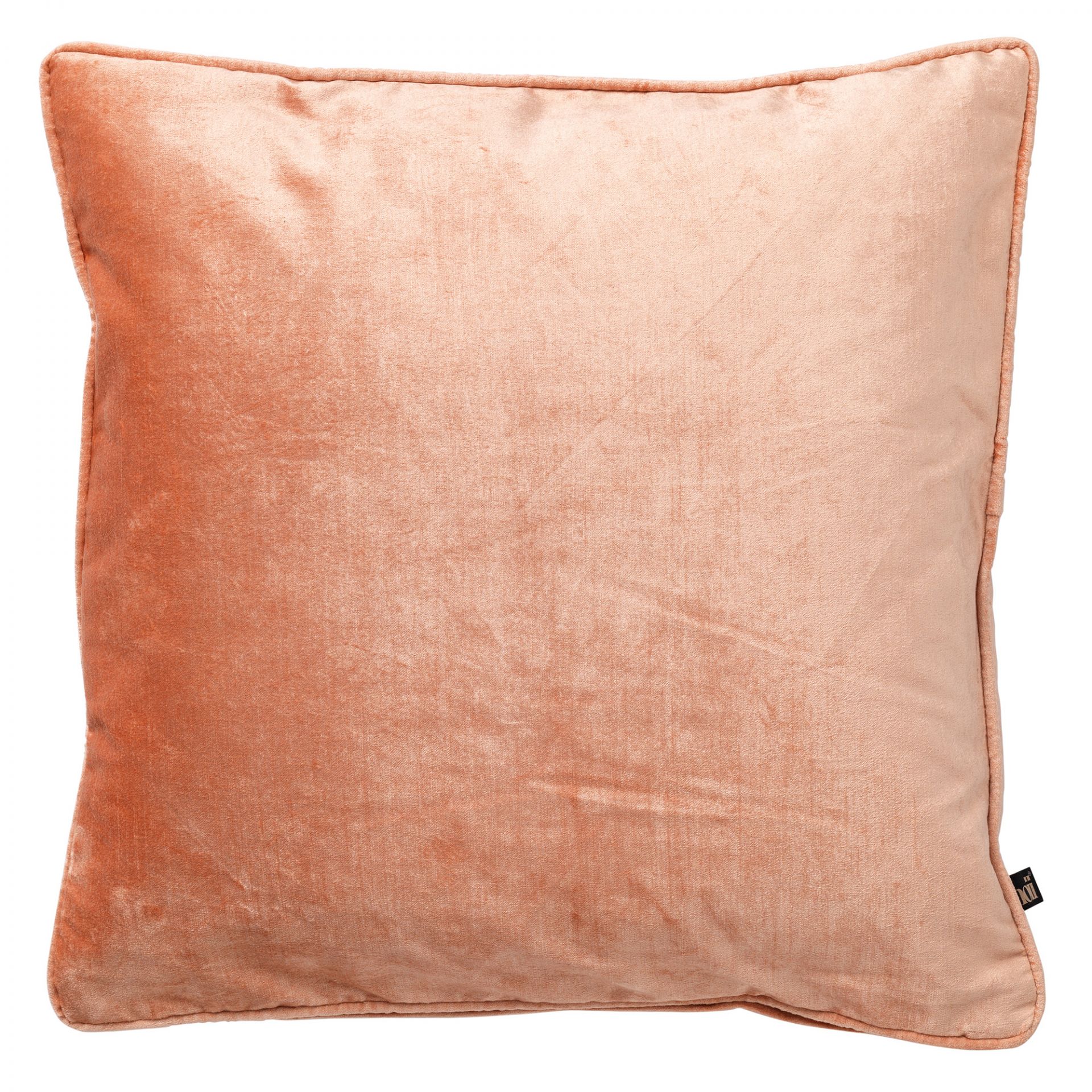 CHLOE | Coussin | 50x50 cm Muted Clay | Rose | Uni | Velours | Hoii | Avec un rembourrage luxueux