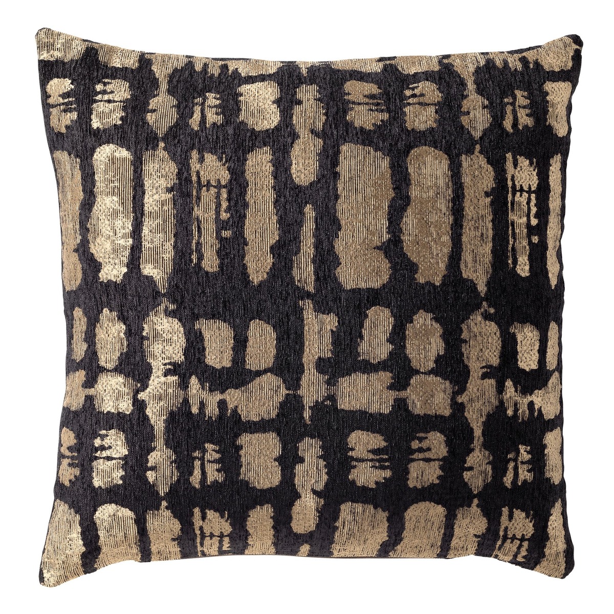 DELPHINE | Cushion 60x60 cm | Raven | Black | Hoii 