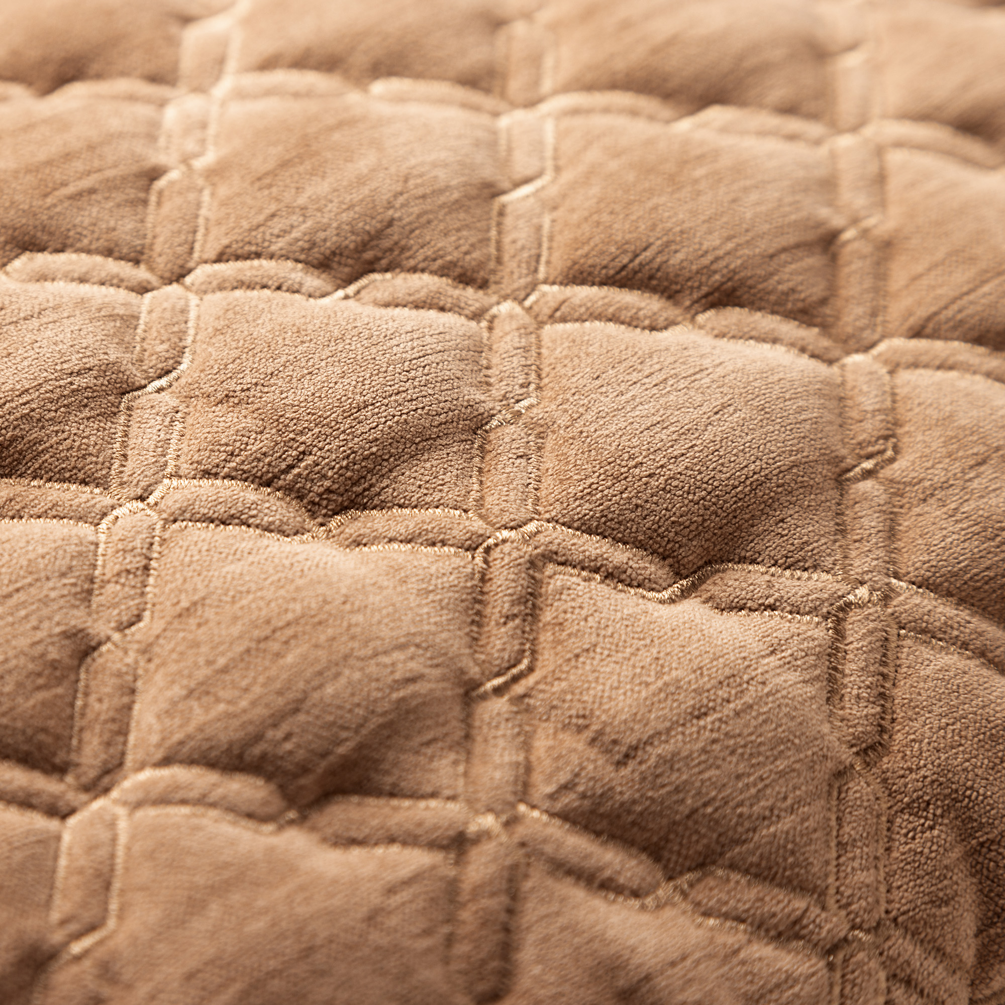 ADELE | Sierkussen |  45x45 cm Tobacco Brown | Bruin | Hoii |  met GRS verenvulling