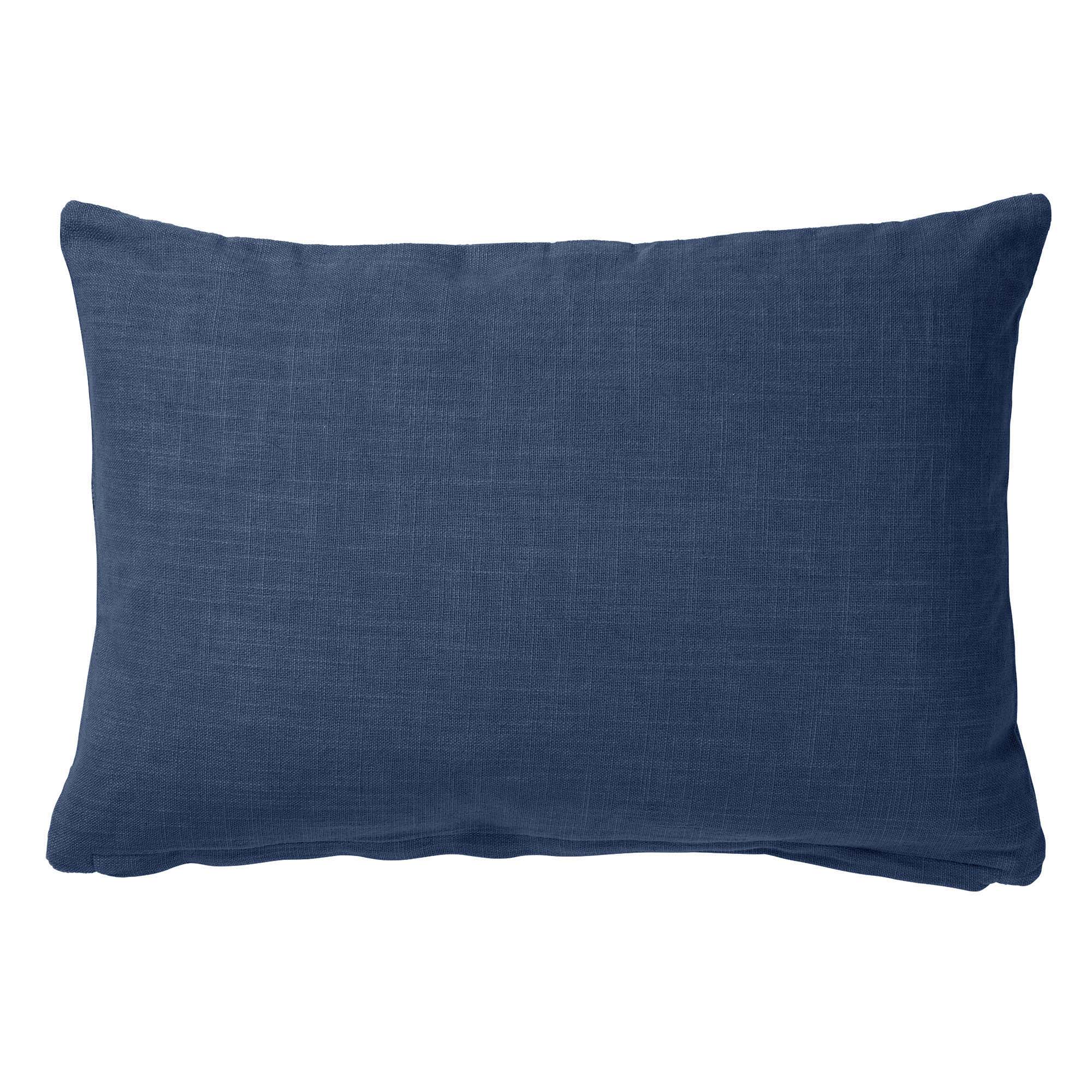 ESTELLA | Coussin | 40x60 cm Insignia Blue | Bleu | Hoii | Avec un rembourrage luxueux