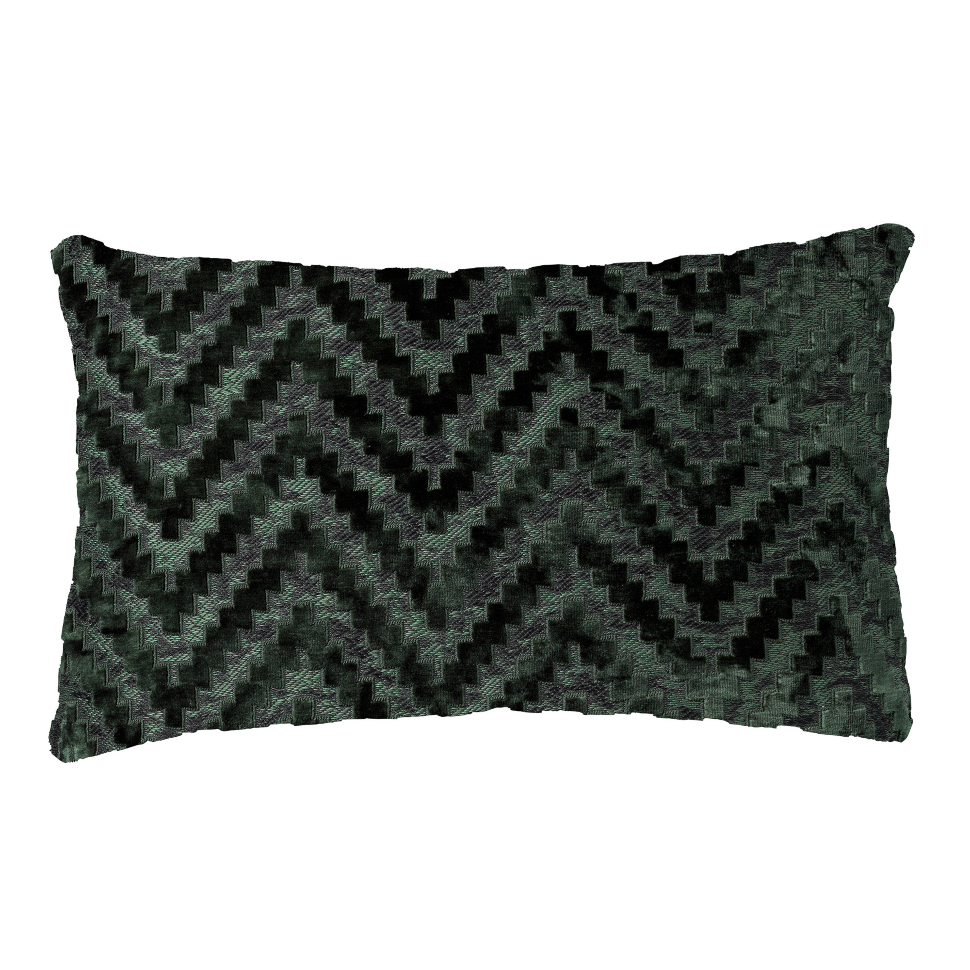 NANCY | Cushion | 30x50 cm Mountain View | Green | Hoii | With luxury inner cushion