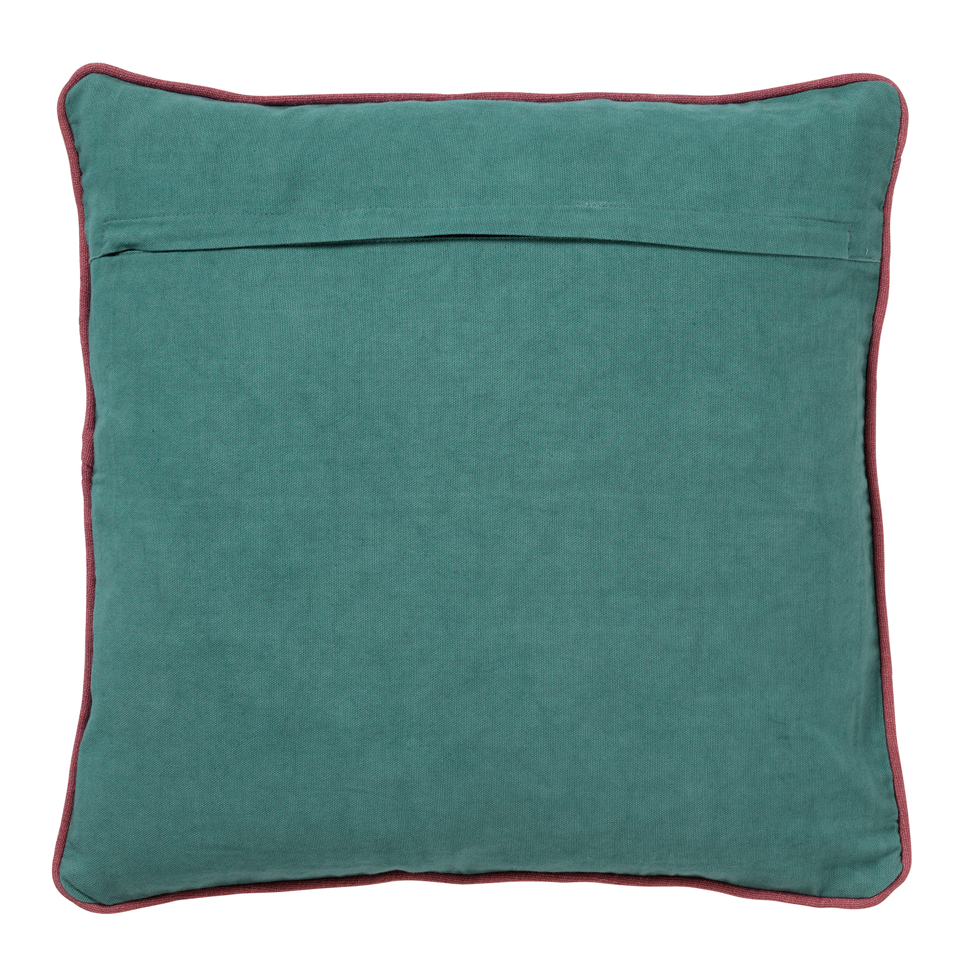 YVETTE | Coussin | 45x45 cm Mountain View | Vert | Hoii | Avec un rembourrage luxueux