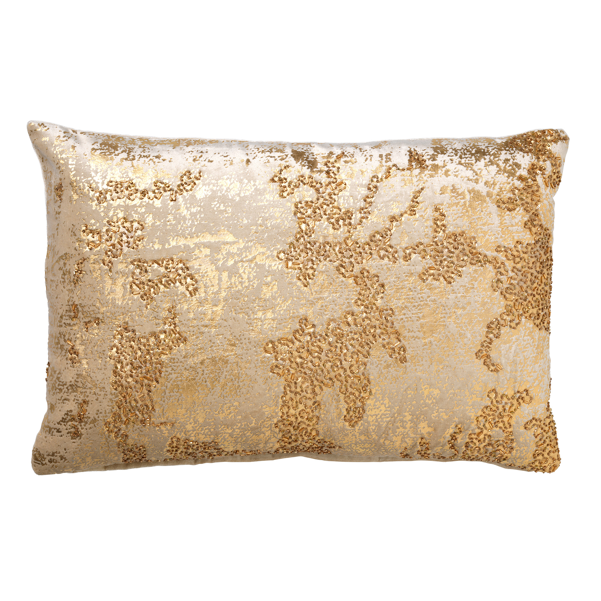 SELENE | Coussin | 40x60 cm Pumice Stone | Beige | Hoii | Avec un rembourrage luxueux