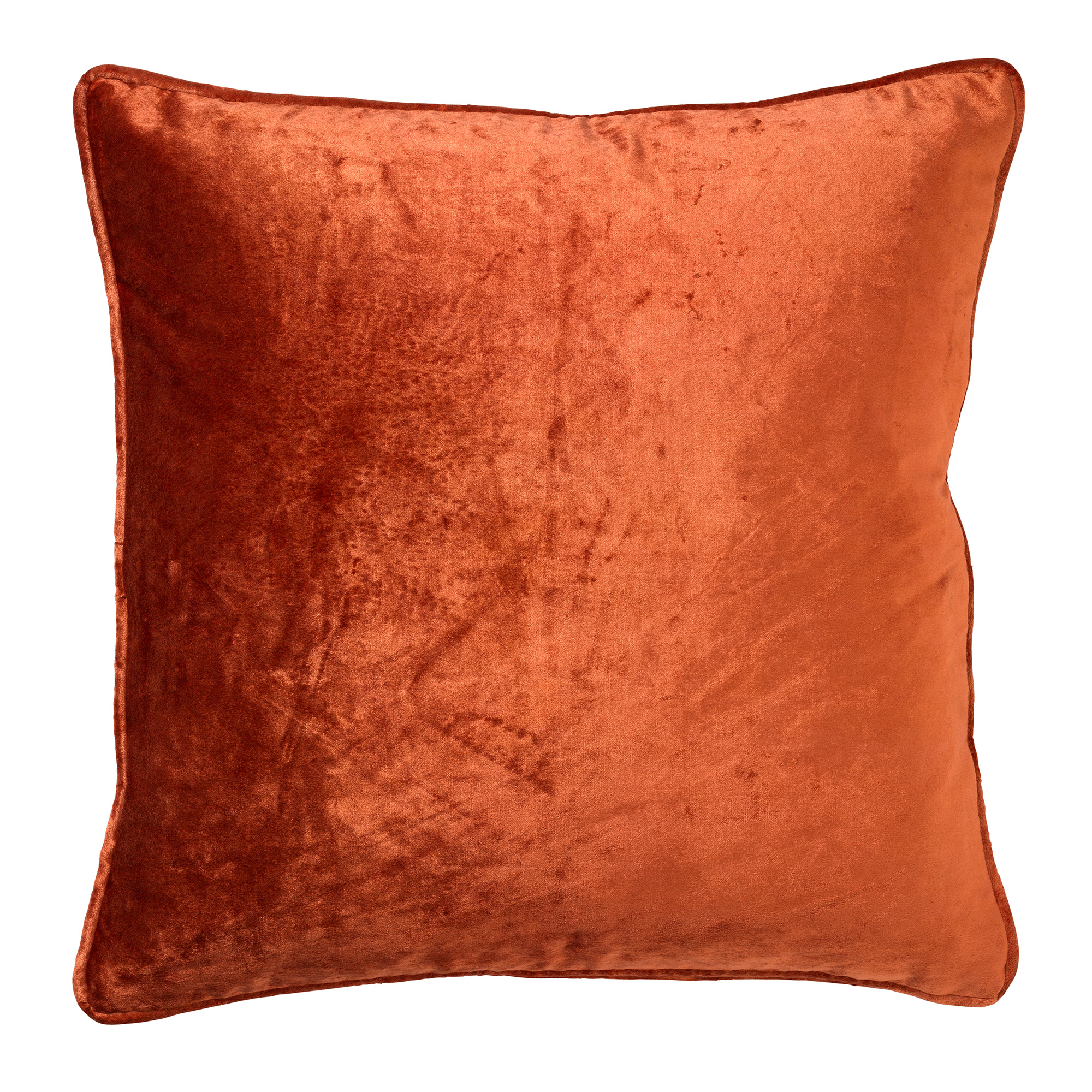 CHLOE | Cushion | 50x50 cm Potters Clay | Orange | Hoii | with GRS feather filling