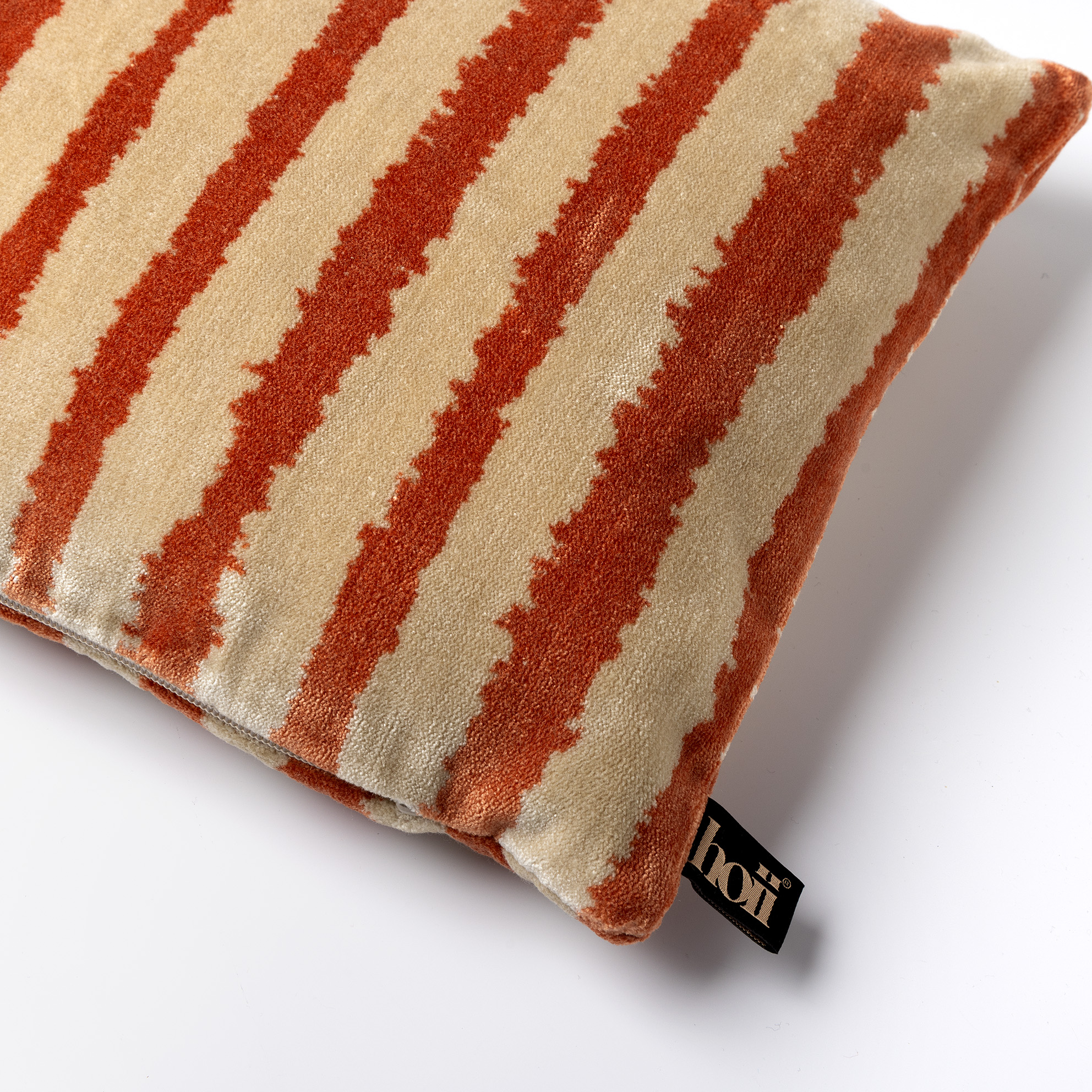 LORENZO - Coussin 30x50 cm Potters Clay - orange