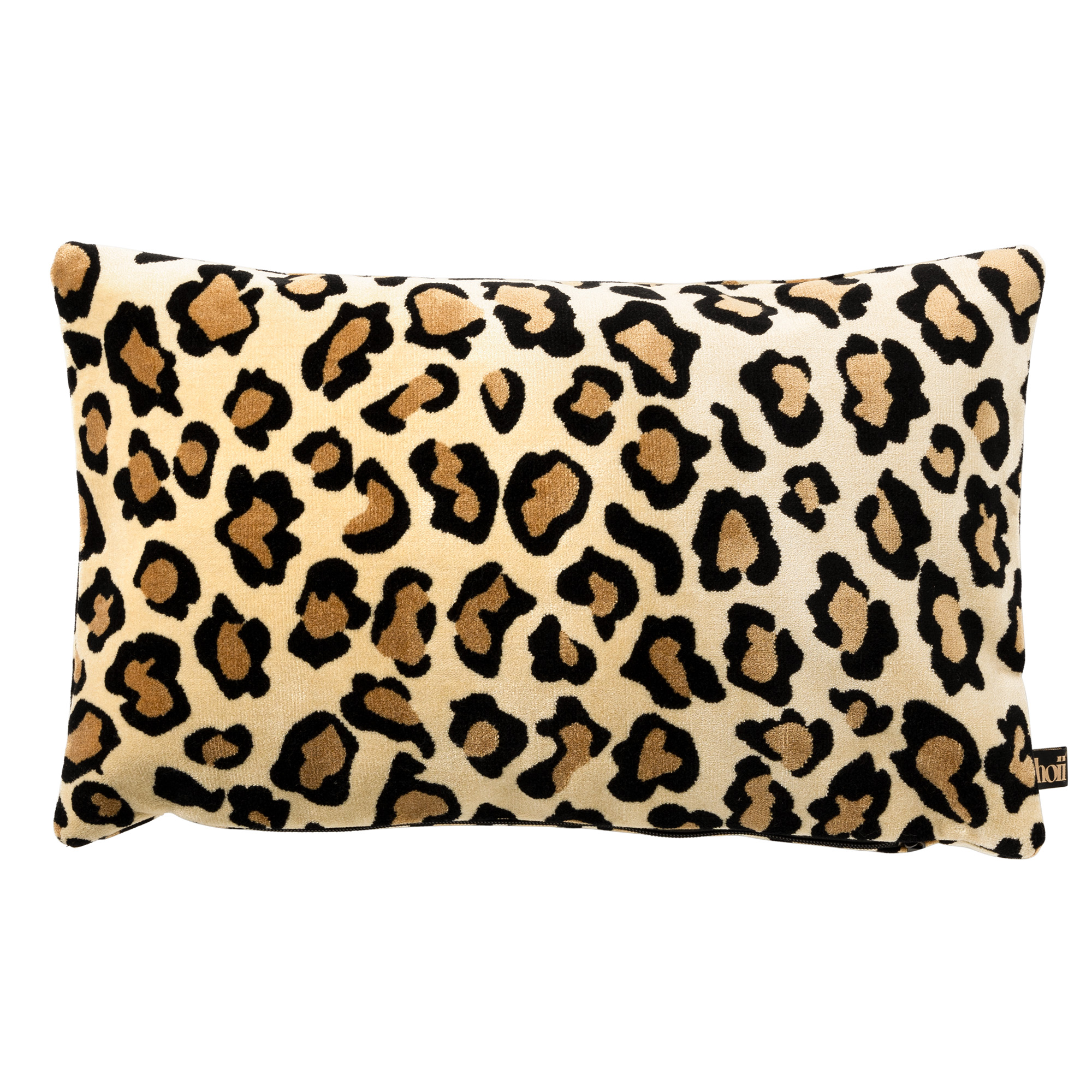 EVITA | Coussin | 30x50 cm Pumice Stone | Beige | Velours | Hoii | Avec un rembourrage luxueux