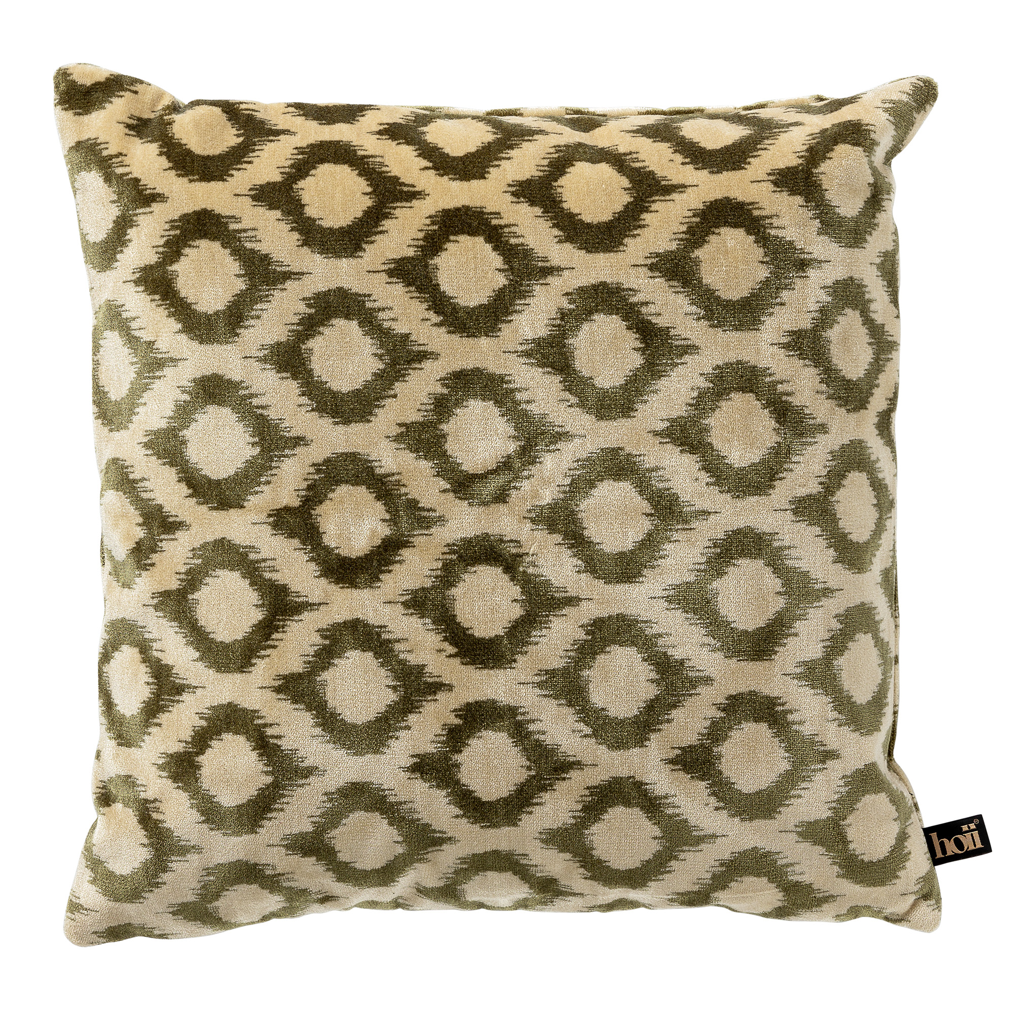 LEONARDO | Cushion | 45x45 cm Military Olive | Green | Hoii | With luxury inner cushion