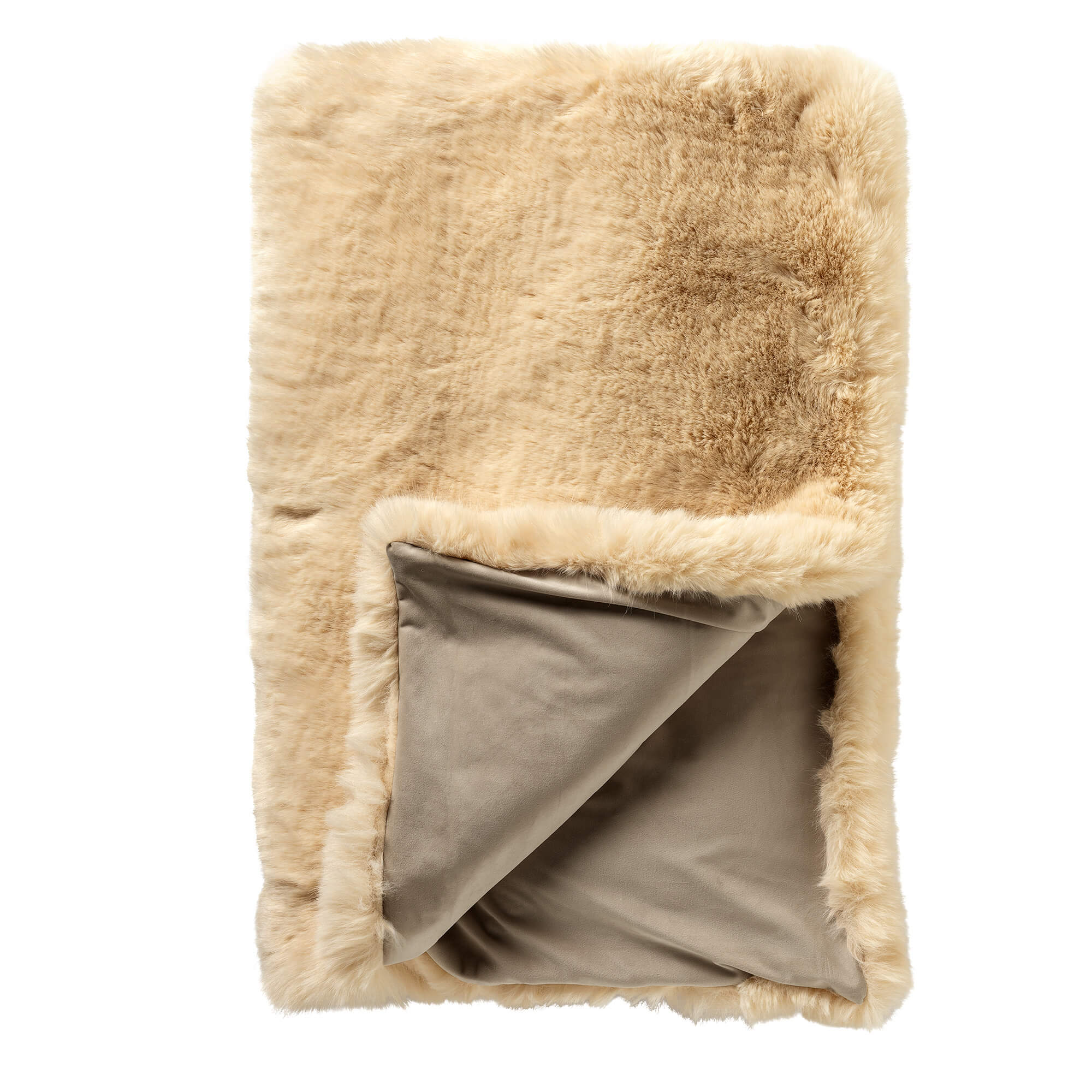 JULIETTE | Plaid 140x180 cm | Parchment | Bruin | Hoii