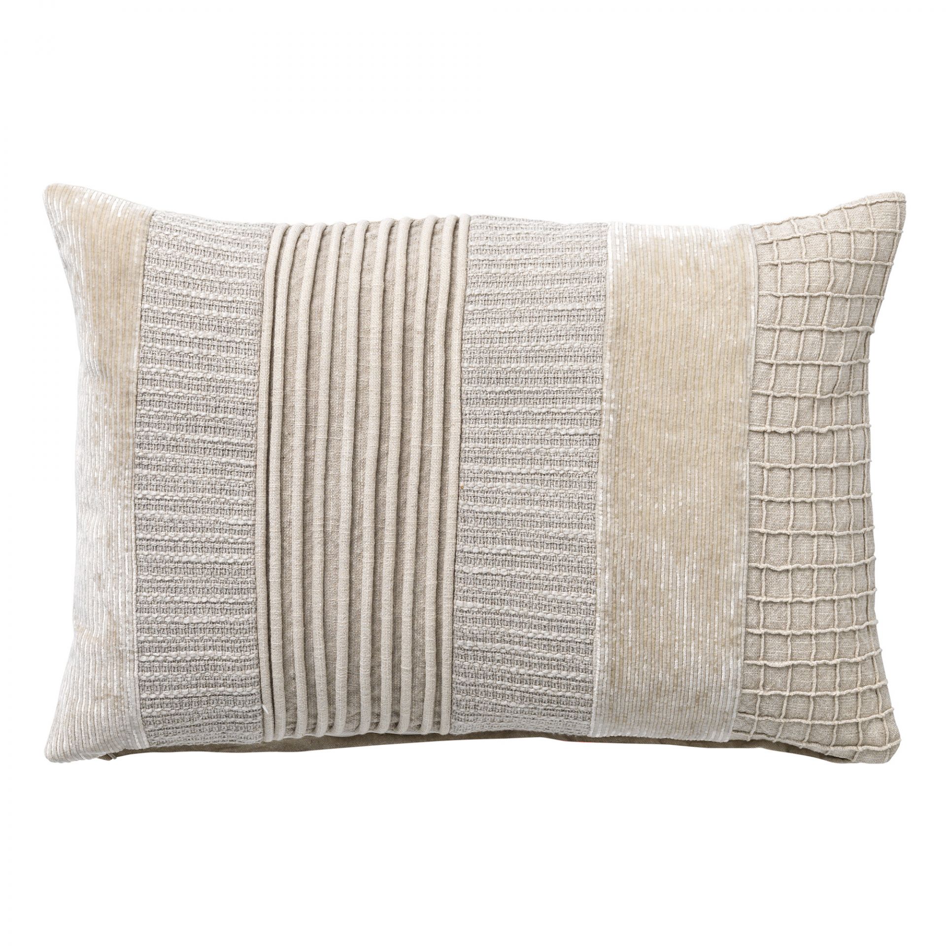 LAURENCE | Cushion |  40x60 cm Pumice Stone | Beige | Hoii |  with GRS feather filling