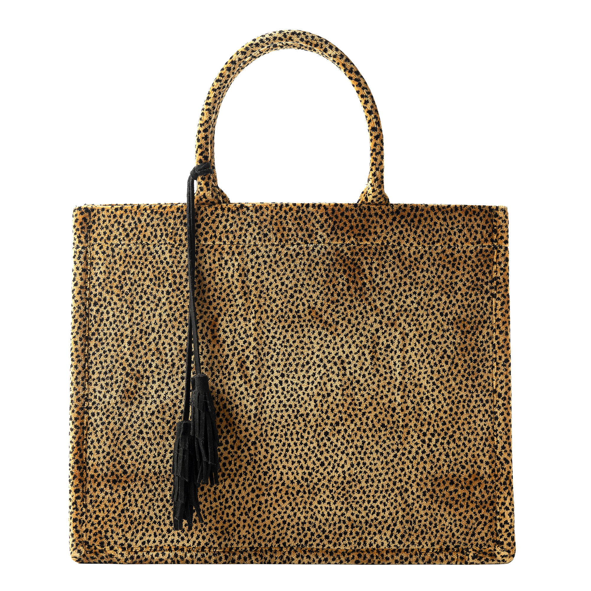 ELISABETH | Tote bag | Shopper | 43x34x13 cm | Tobacco Brown | Brown | Multicolor |  Hoii 