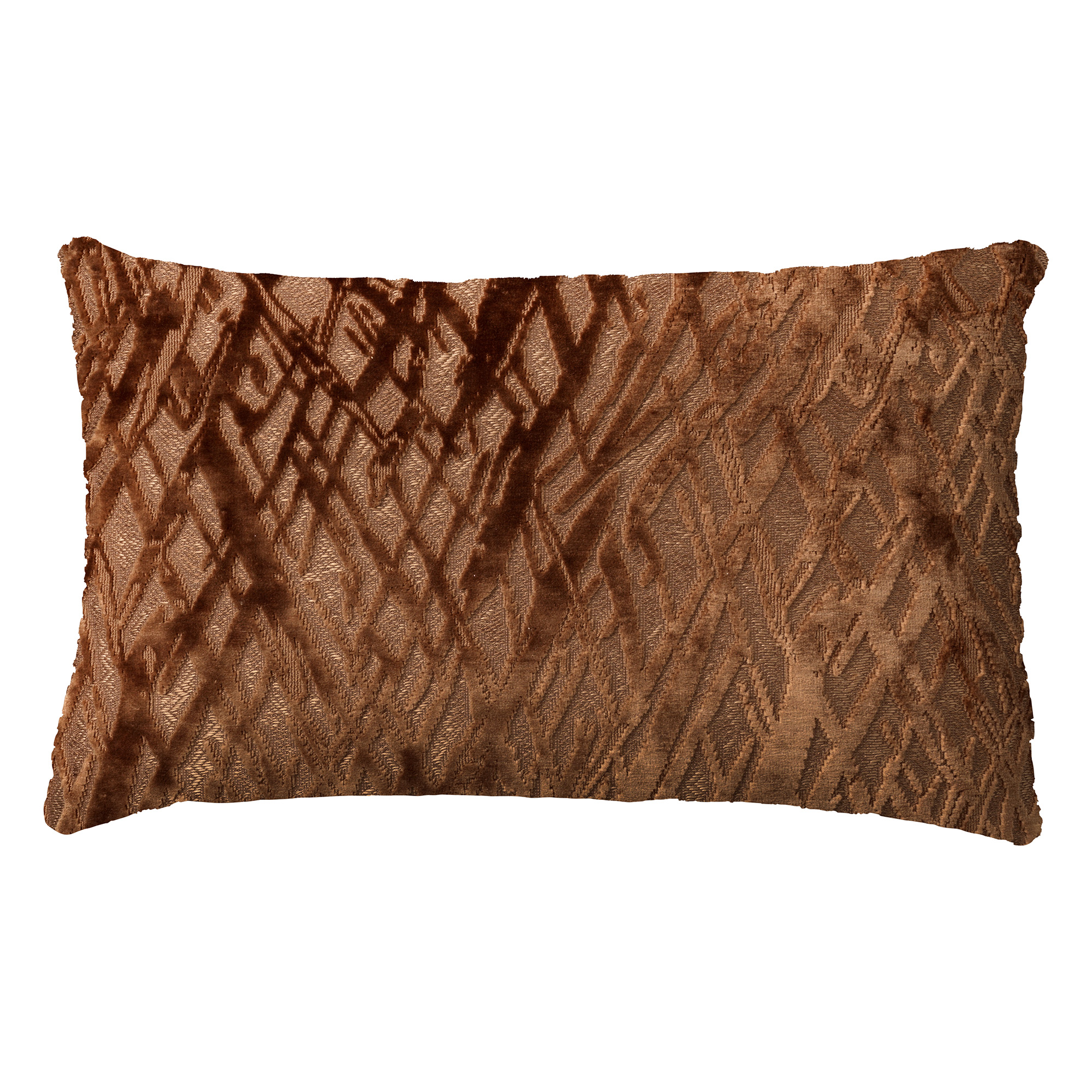 NICOLA | Coussin | 30x50 cm Tobacco Brown | Marron | Hoii | Avec un rembourrage luxueux