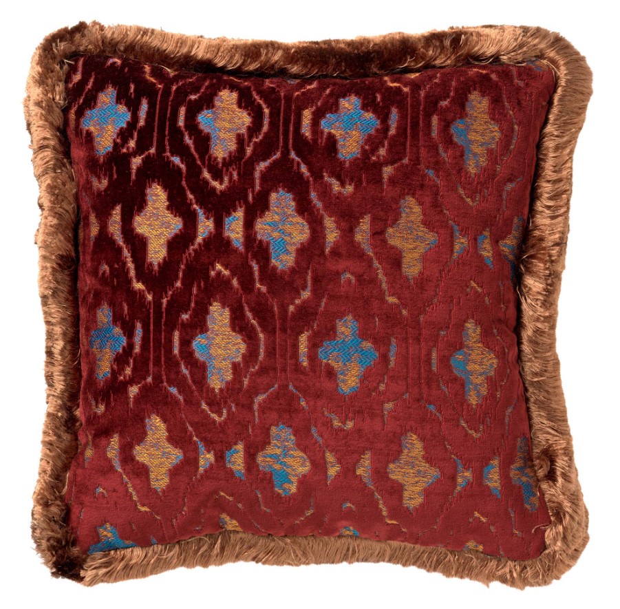 BIJOU | Dekokissen | 45x45 cm Merlot | Rot | Hoii 
