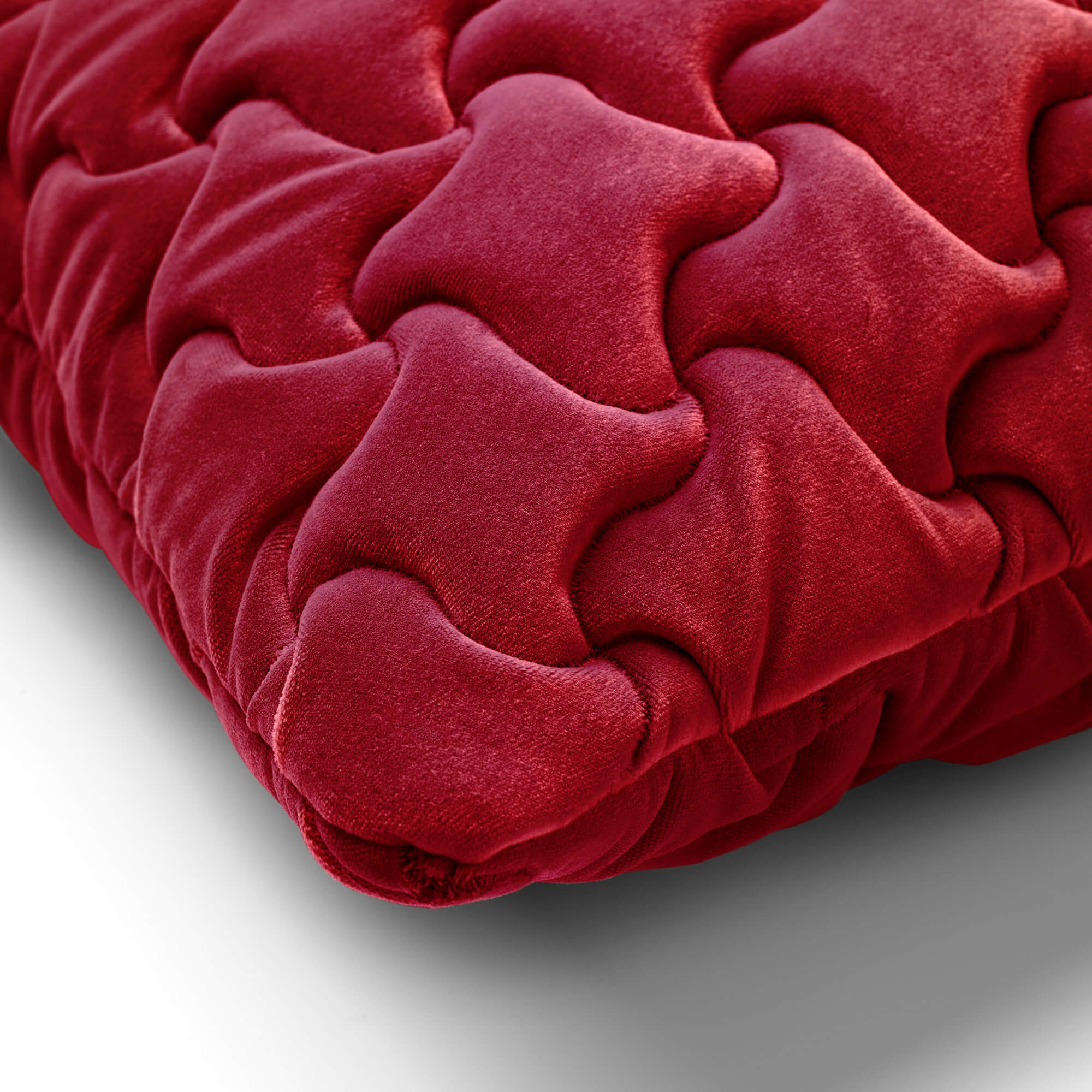 AMELIE | Sierkussen 45x45 cm | Merlot | Rood | Hoii | met duurzame kussenvulling