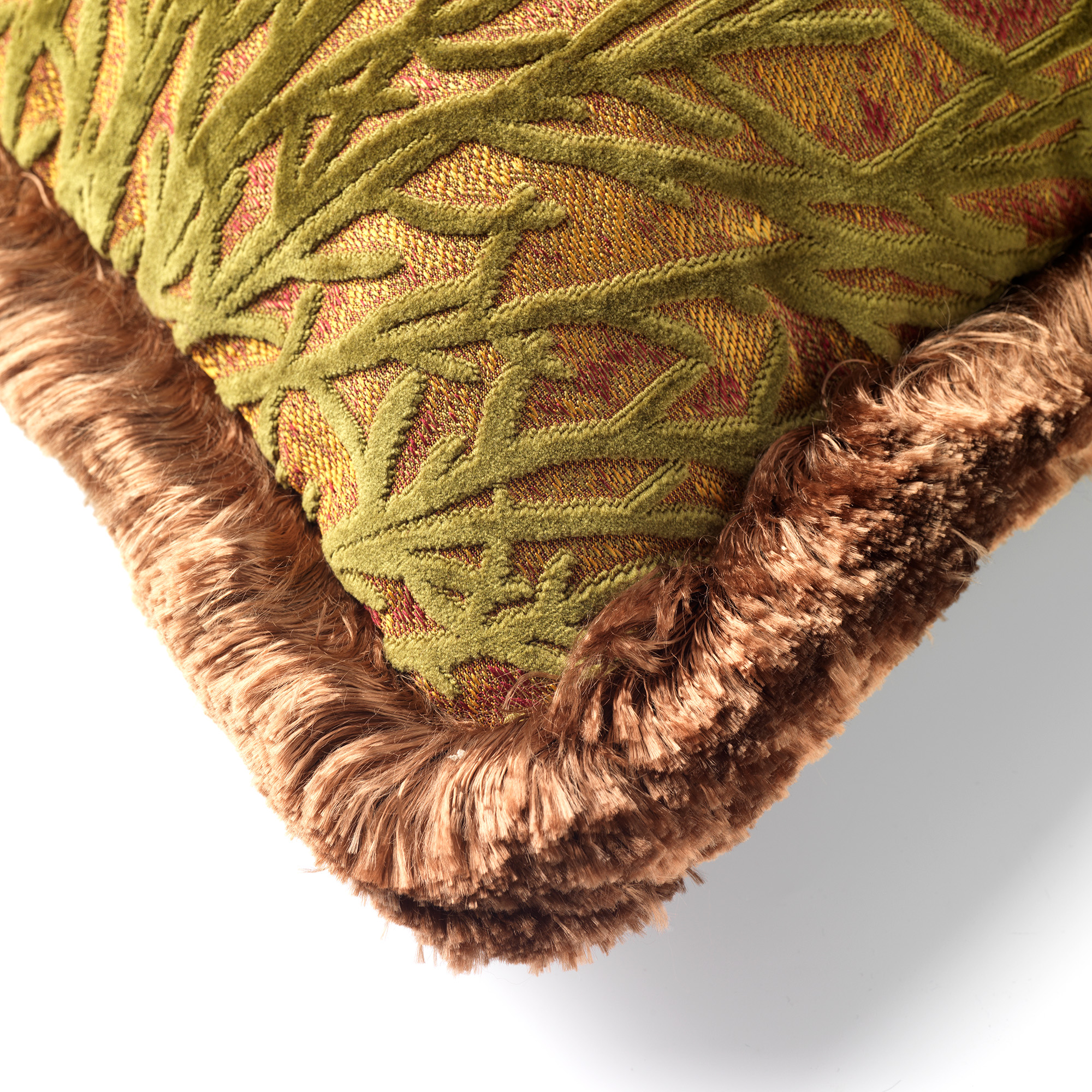 BRUCIE | Sierkussen | 45x45 cm Calla Green | Groen | Hoii | met duurzame kussenvulling