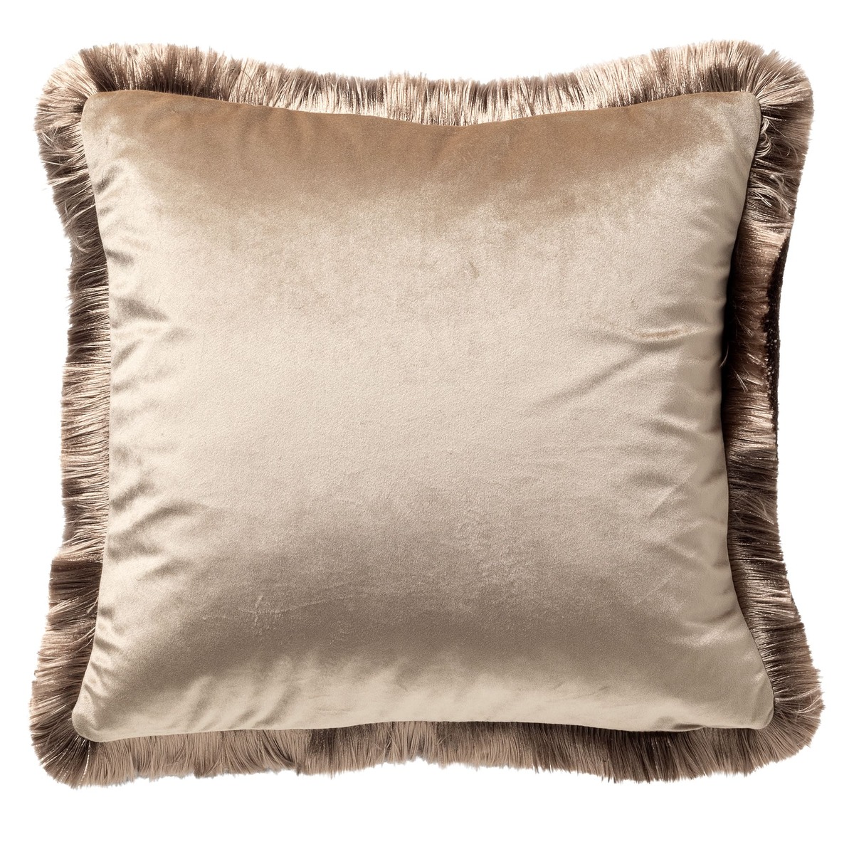 JEANETTE | Cushion 45x45 cm | Doeskin | Brown | Hoii