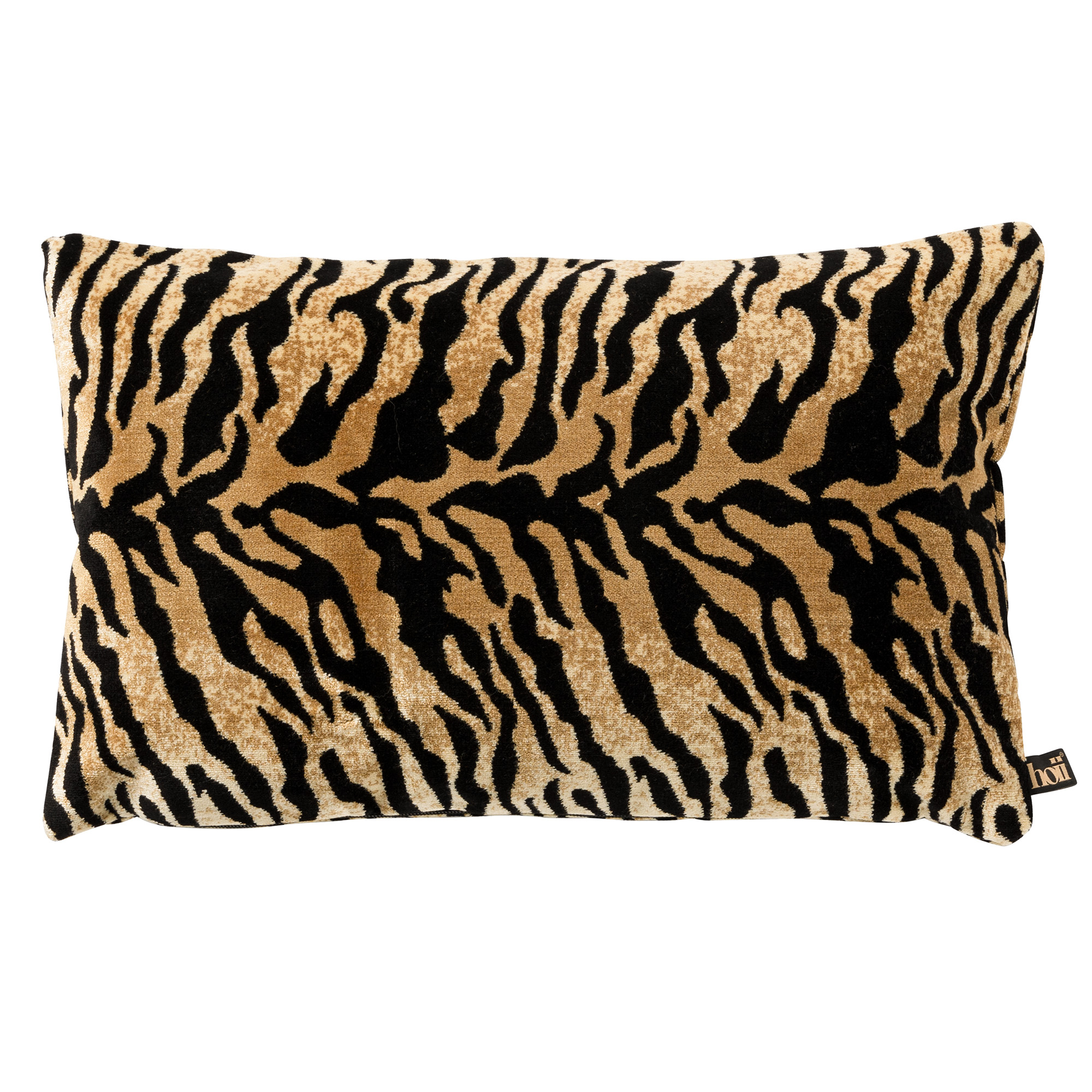 ELEONORA |Coussin | 30x50 cm Pumice Stone | Beige | Velours | Hoii | Avec un rembourrage luxueux