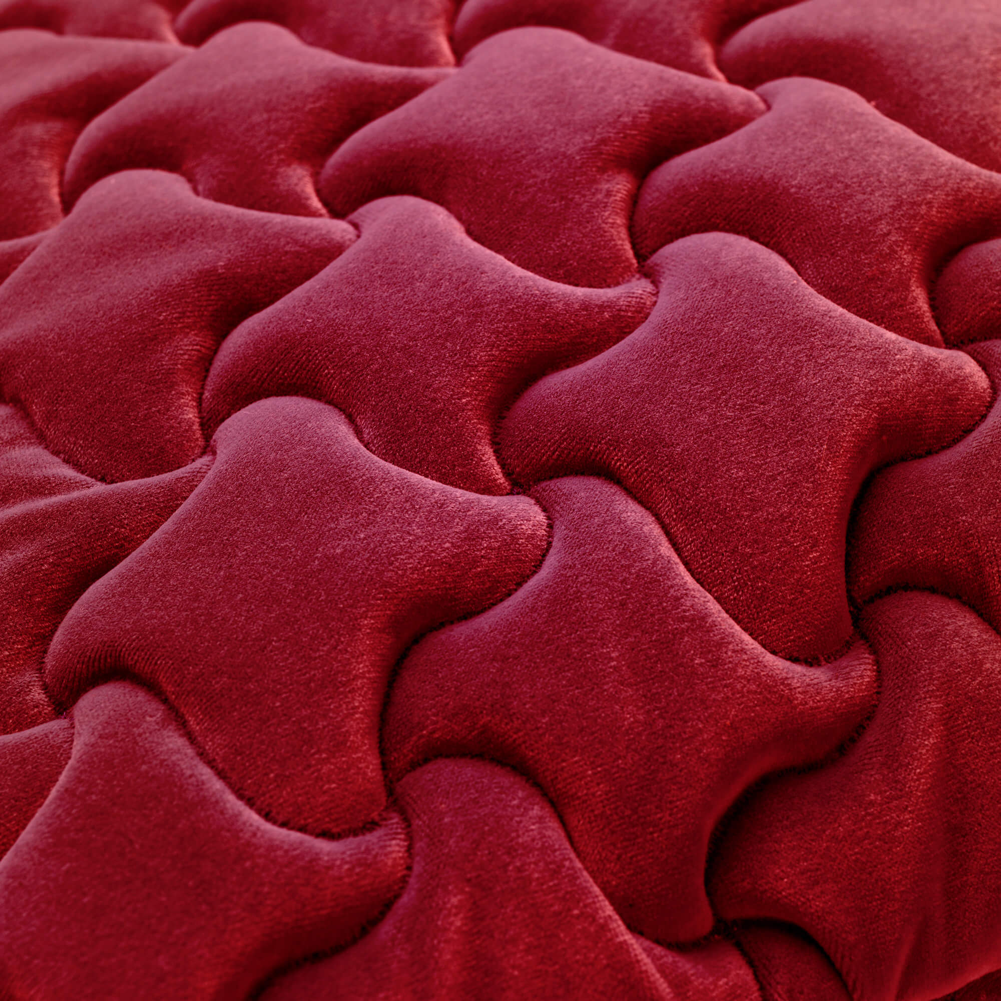 AMELIE | Sierkussen 45x45 cm | Merlot | Rood | Hoii | met duurzame kussenvulling