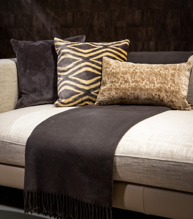ANNABELLA | Plaid 150x200 cm | Charcoal Gray | Antraciet | Hoii