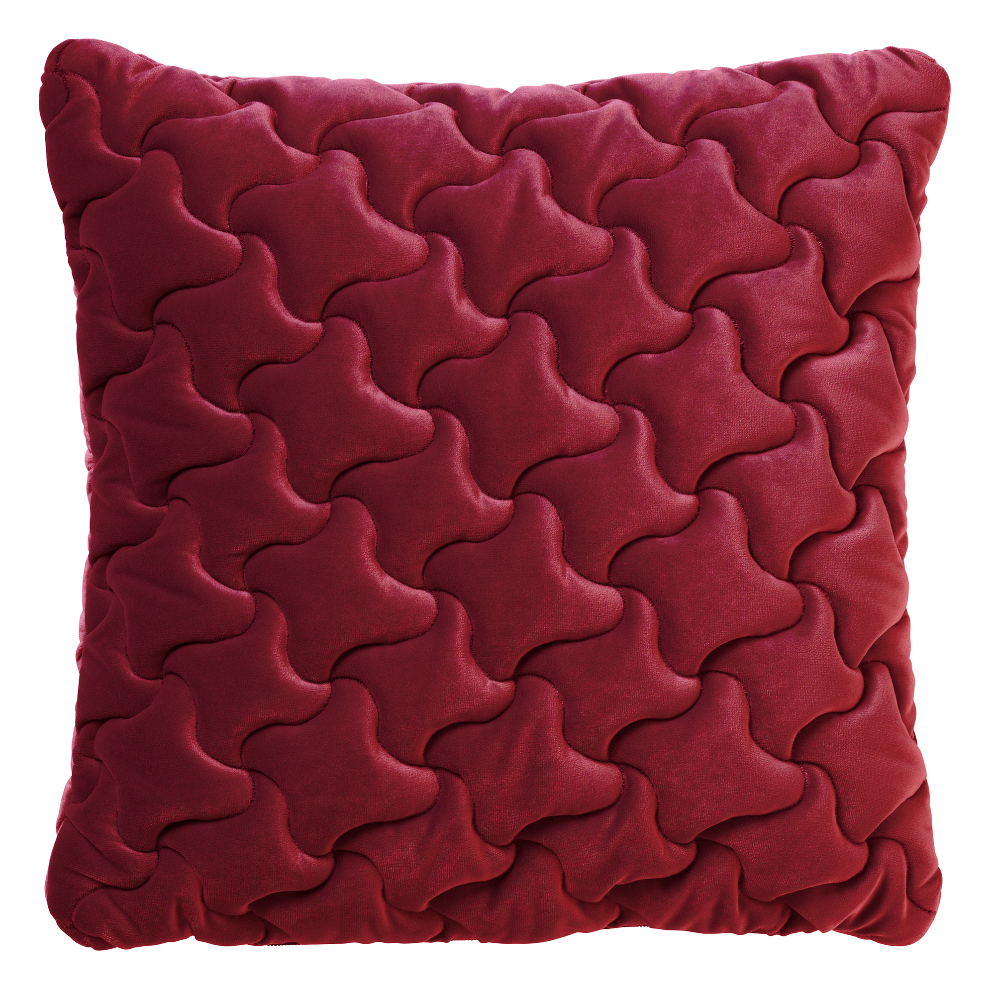 AMELIE | Cushion | 45x45 cm Merlot | Red | Hoii | With luxury inner cushion