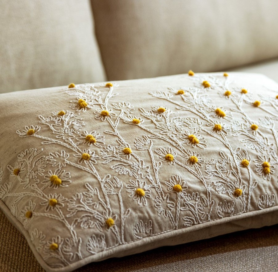CAMILLA | Sierkussen 40x60 cm | Pumice Stone | Beige | Hoii | met duurzame kussenvulling