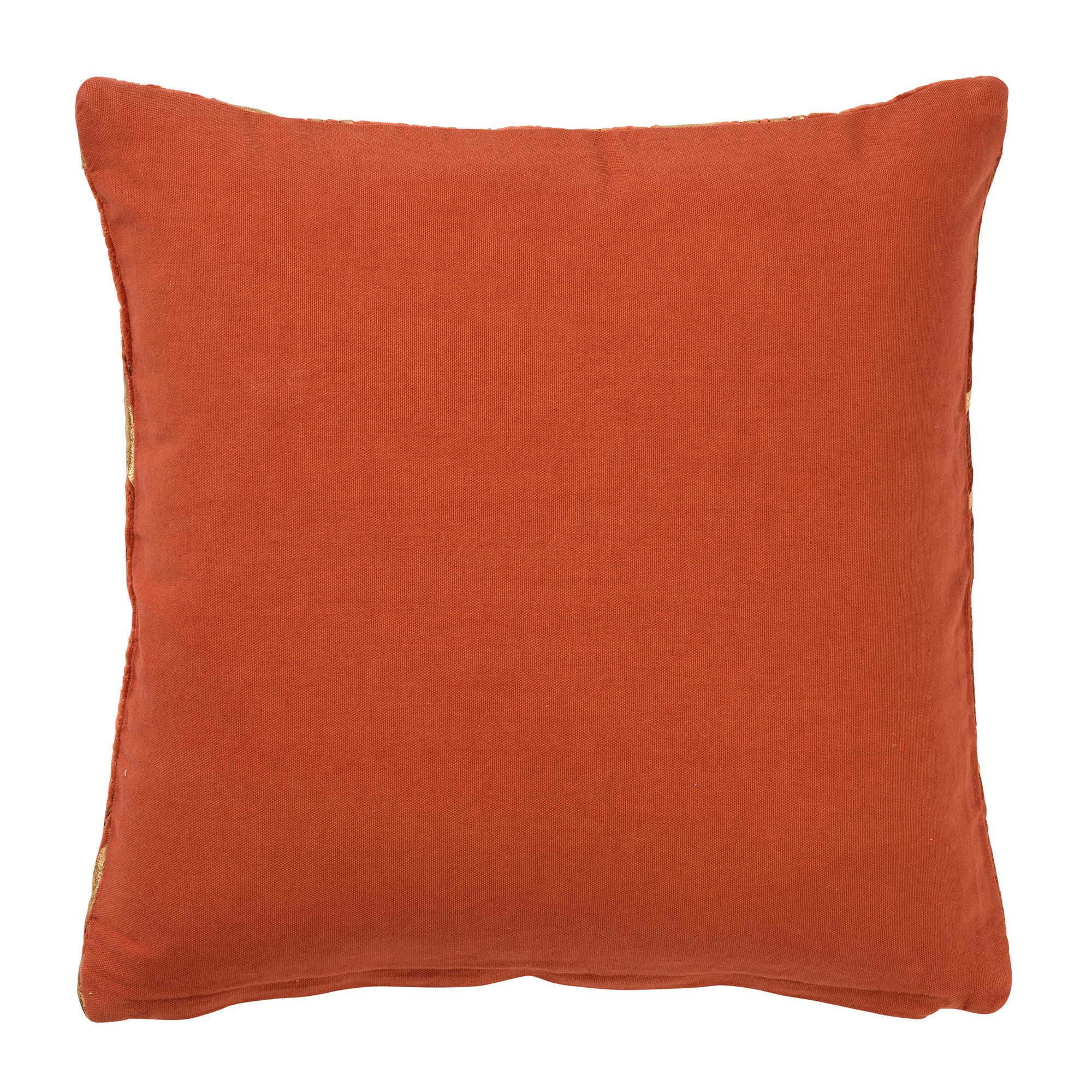 MABELLE | Coussin | 45x45 cm Potters Clay | Orange | Hoii | Avec un rembourrage luxueux