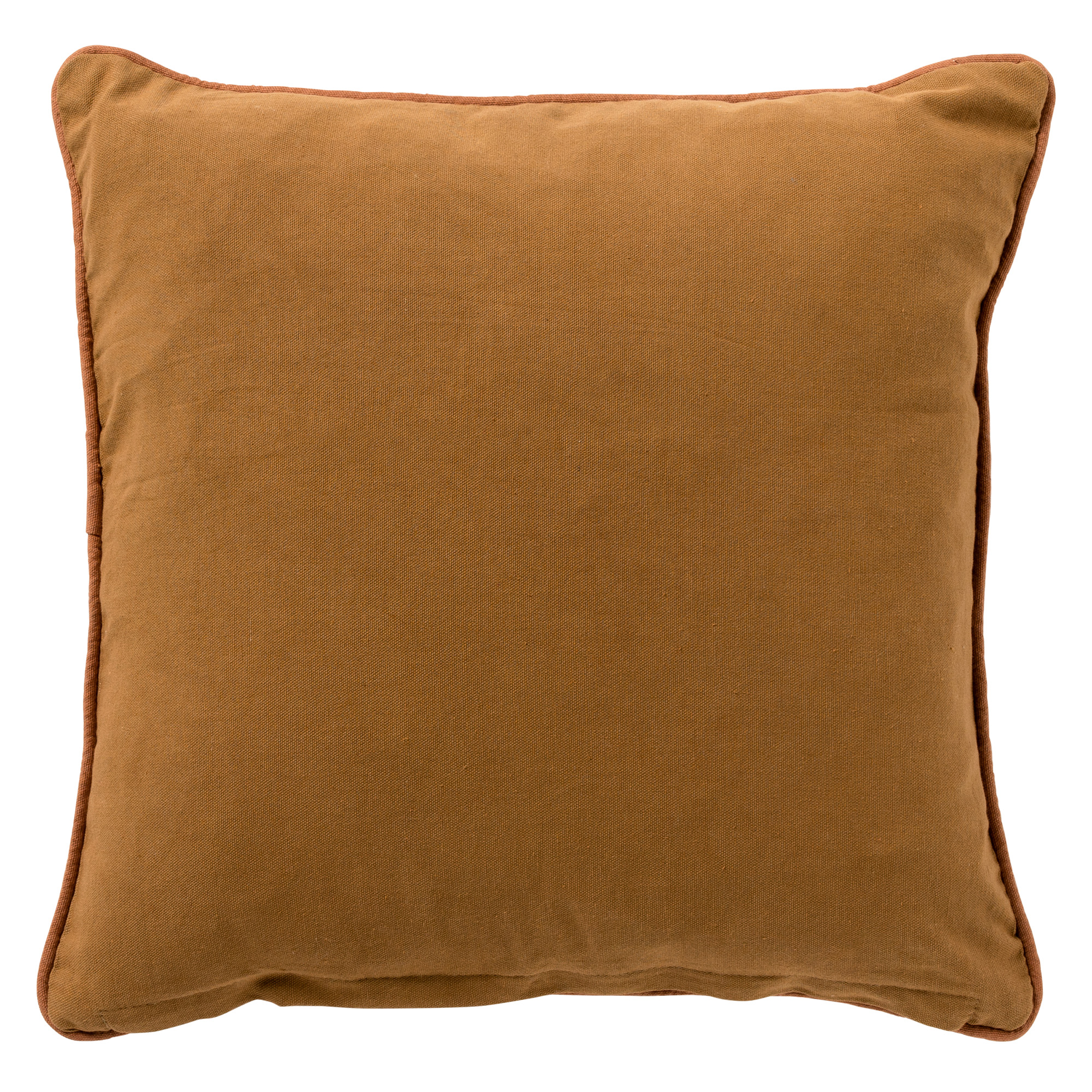 LYDIA | Dekokissen | 45x45 cm Tobacco Brown | Braun | Hoii 