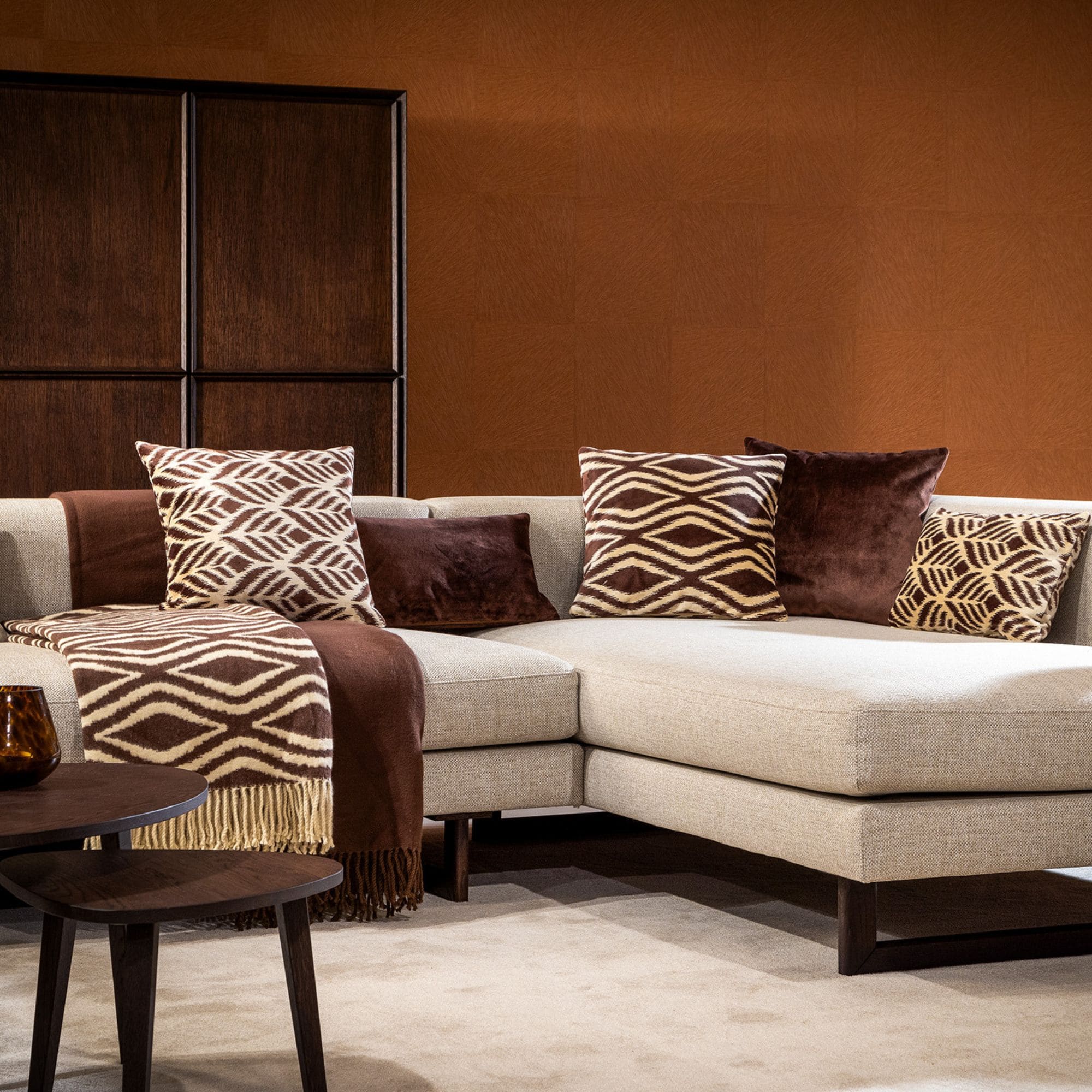 ANNABELLA | Plaid 150x200 cm | Chocolate Martini | Marron| Hoii