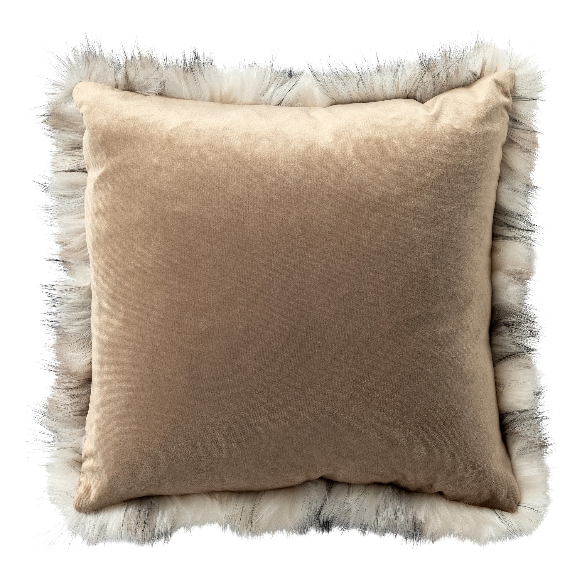 GISELE | Sierkussen 45x45 cm | Natural | Bruin | Hoii | met duurzame kussenvulling