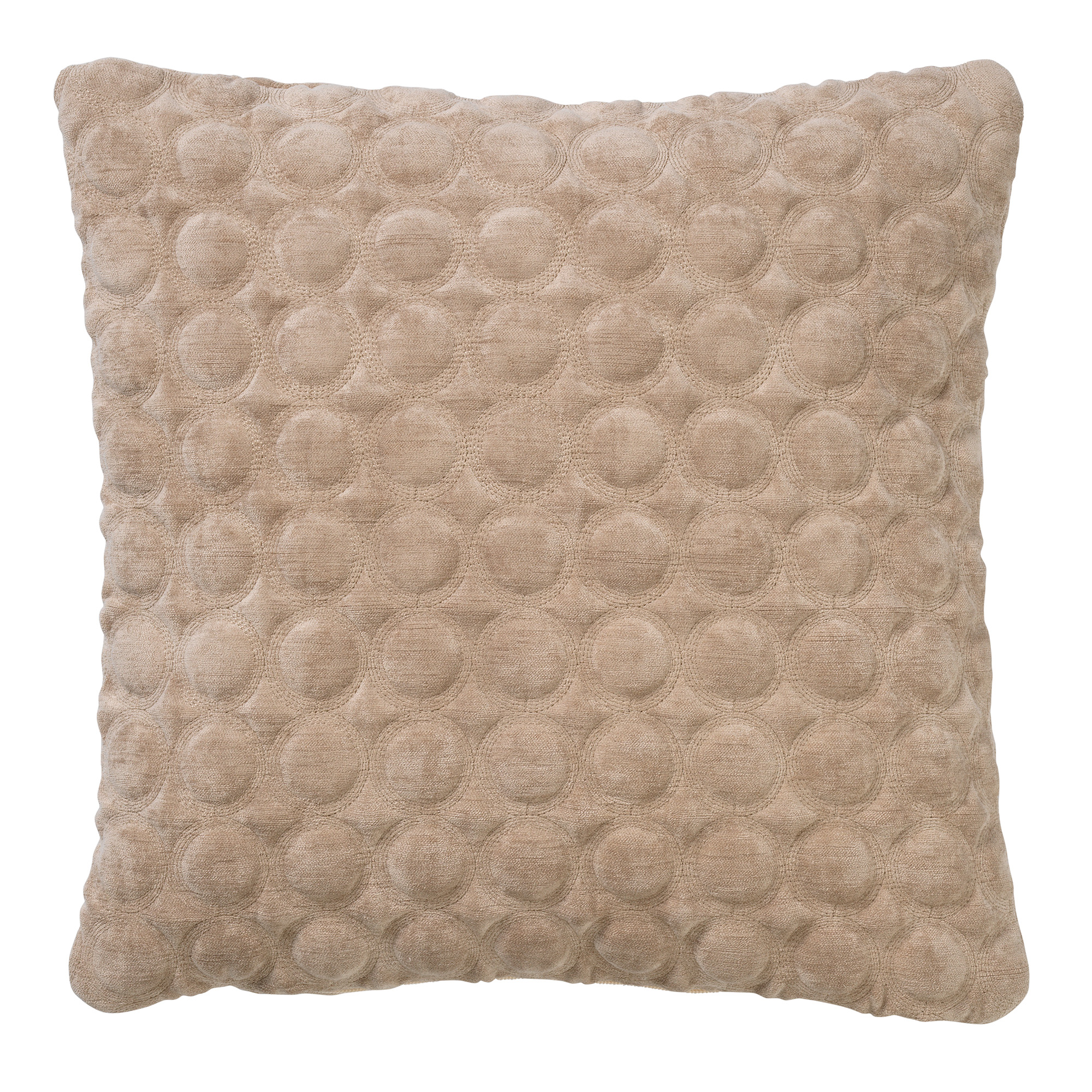 ADRIANE | Coussin | 45x45 cm Pumice Stone | Beige | Hoii | Avec un rembourrage luxueux