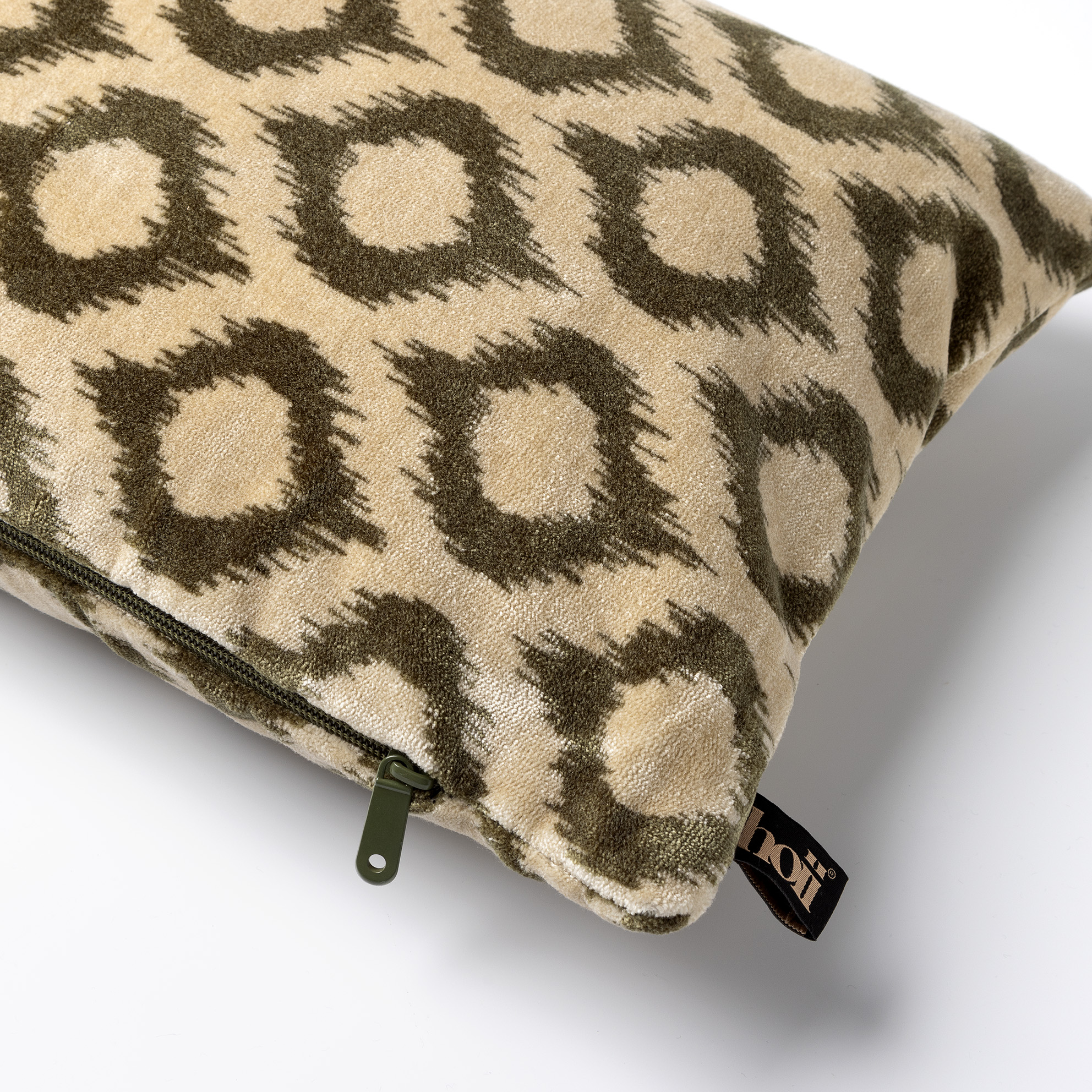 LEONARDO | Cushion | 30x50 cm Military Olive | Green | Hoii | With luxury inner cushion