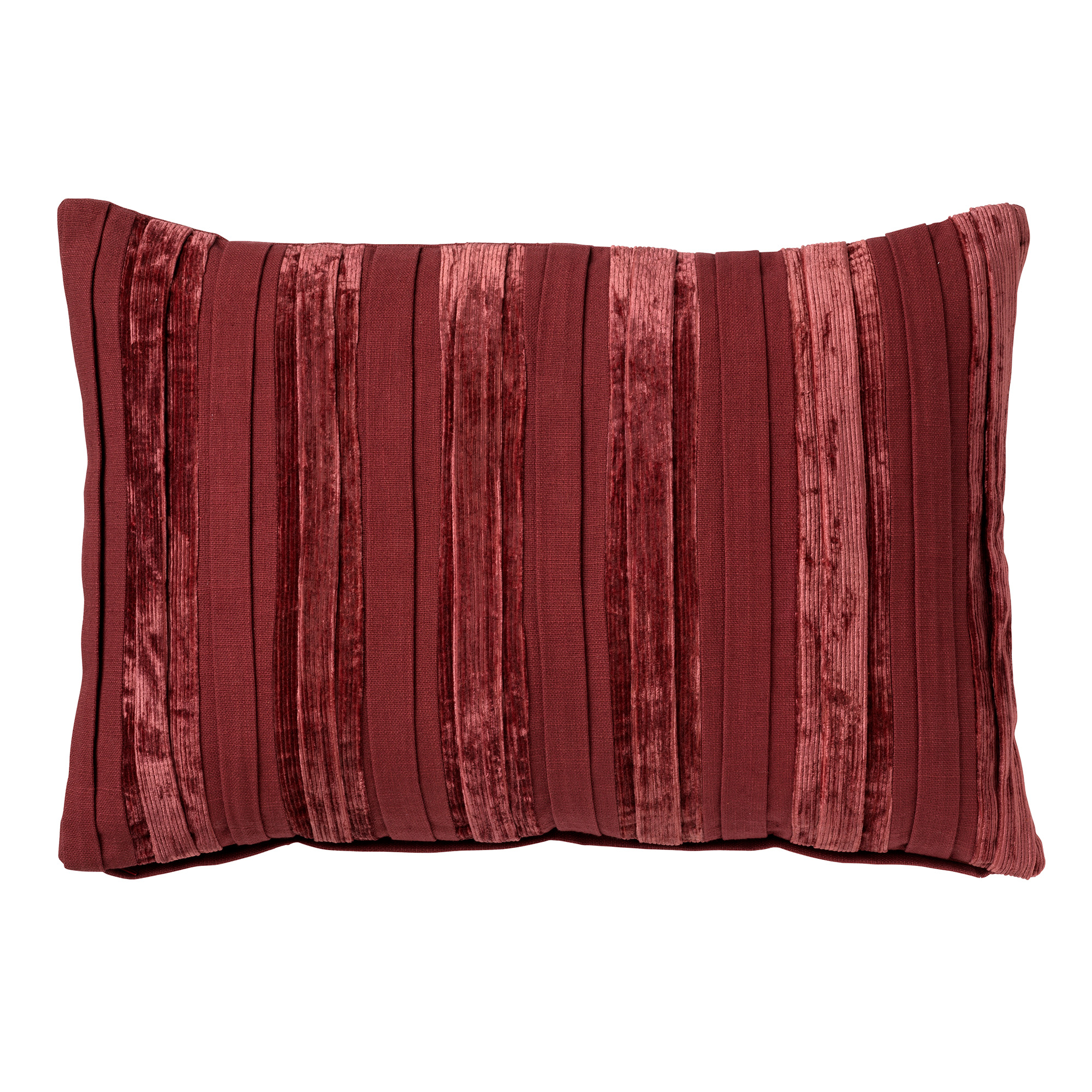 ESTELLA | Coussin | 40x60 cm Merlot | Rouge | Hoii | Avec un rembourrage luxueux