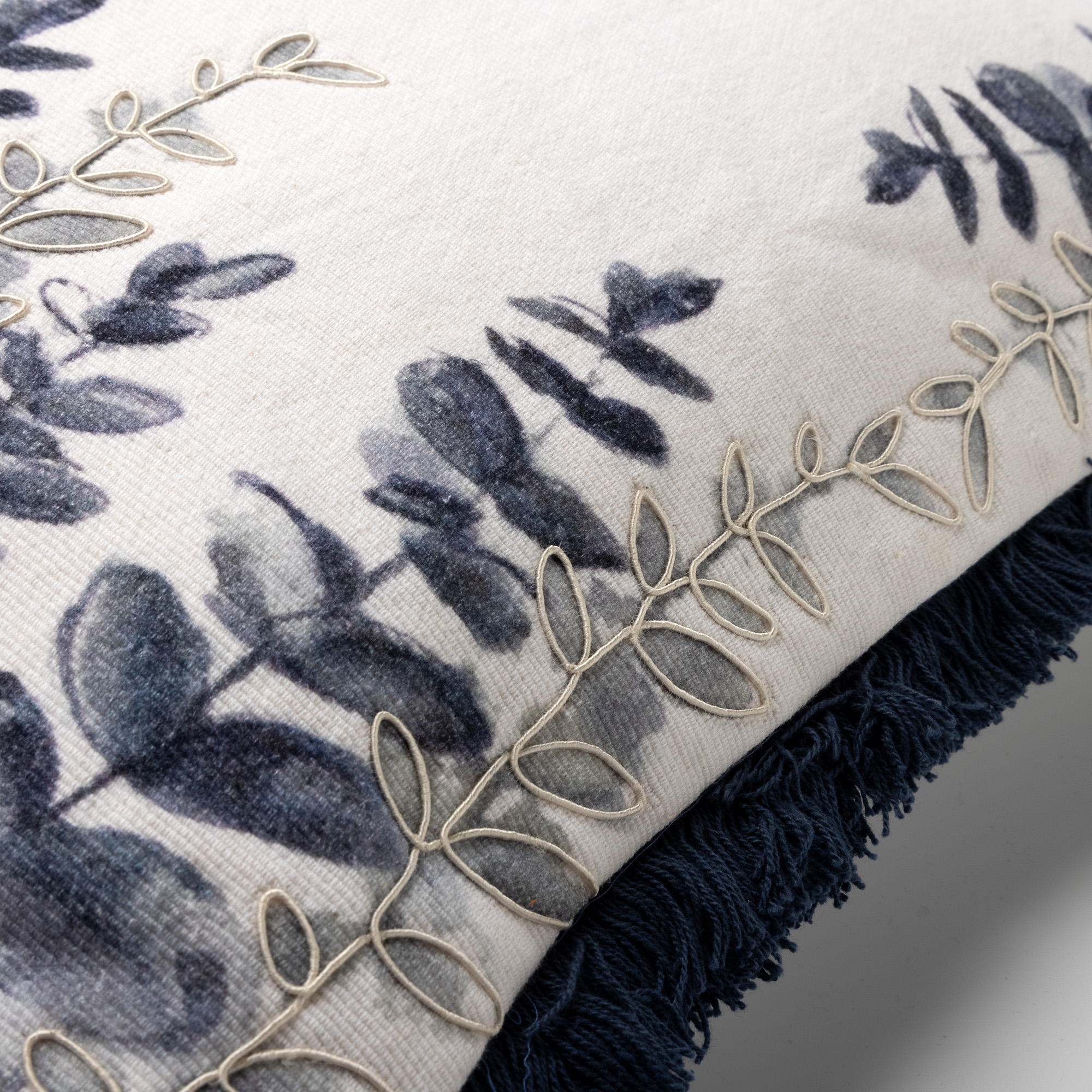 LOTIS | Sierkussen 40x60 cm | Insignia Blue | Blauw | Multicolor |Hoii | met duurzame kussenvulling