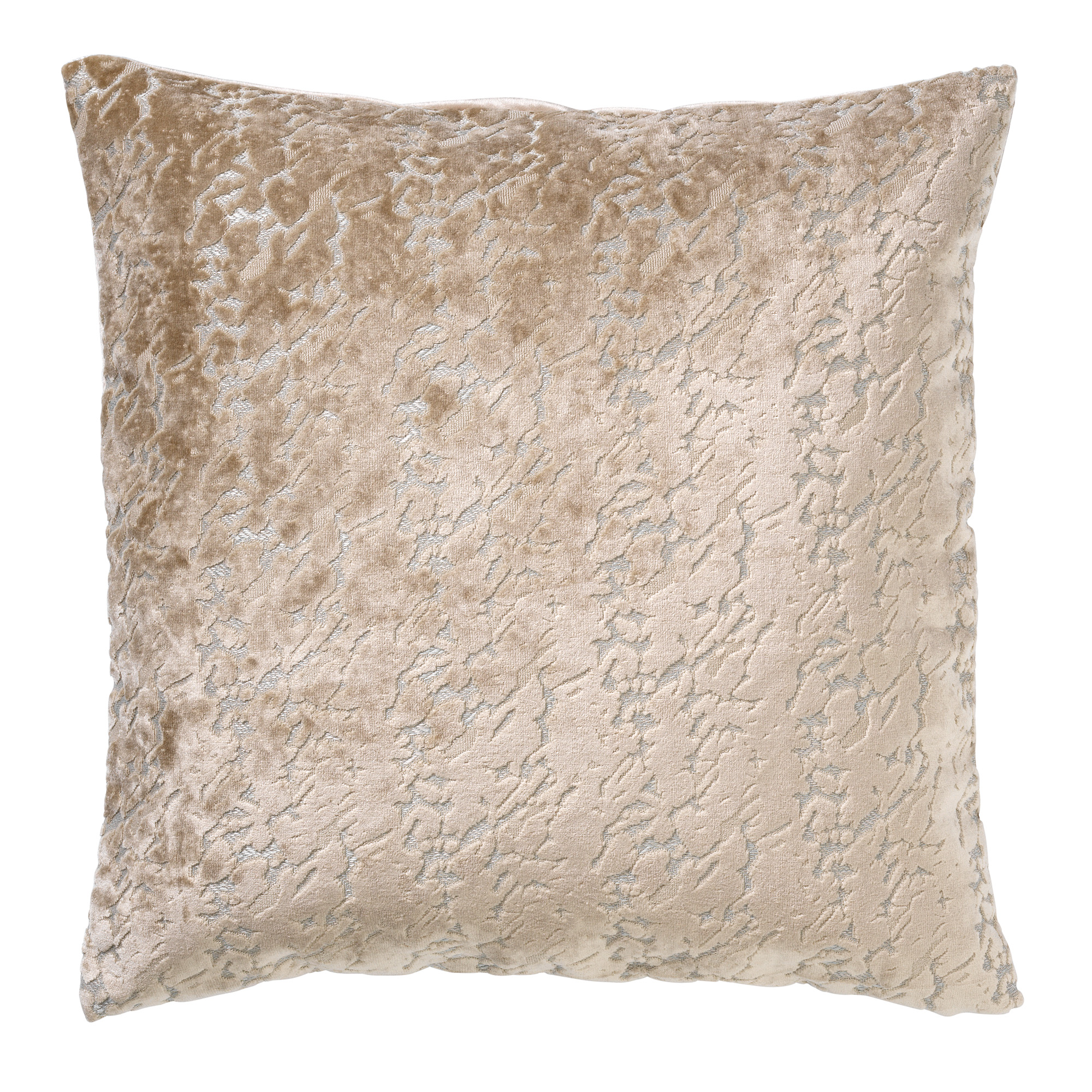 NATALIE, Coussin, 45x45 cm Pumice Stone, Beige, Hoii, Avec un  rembourrage luxueux