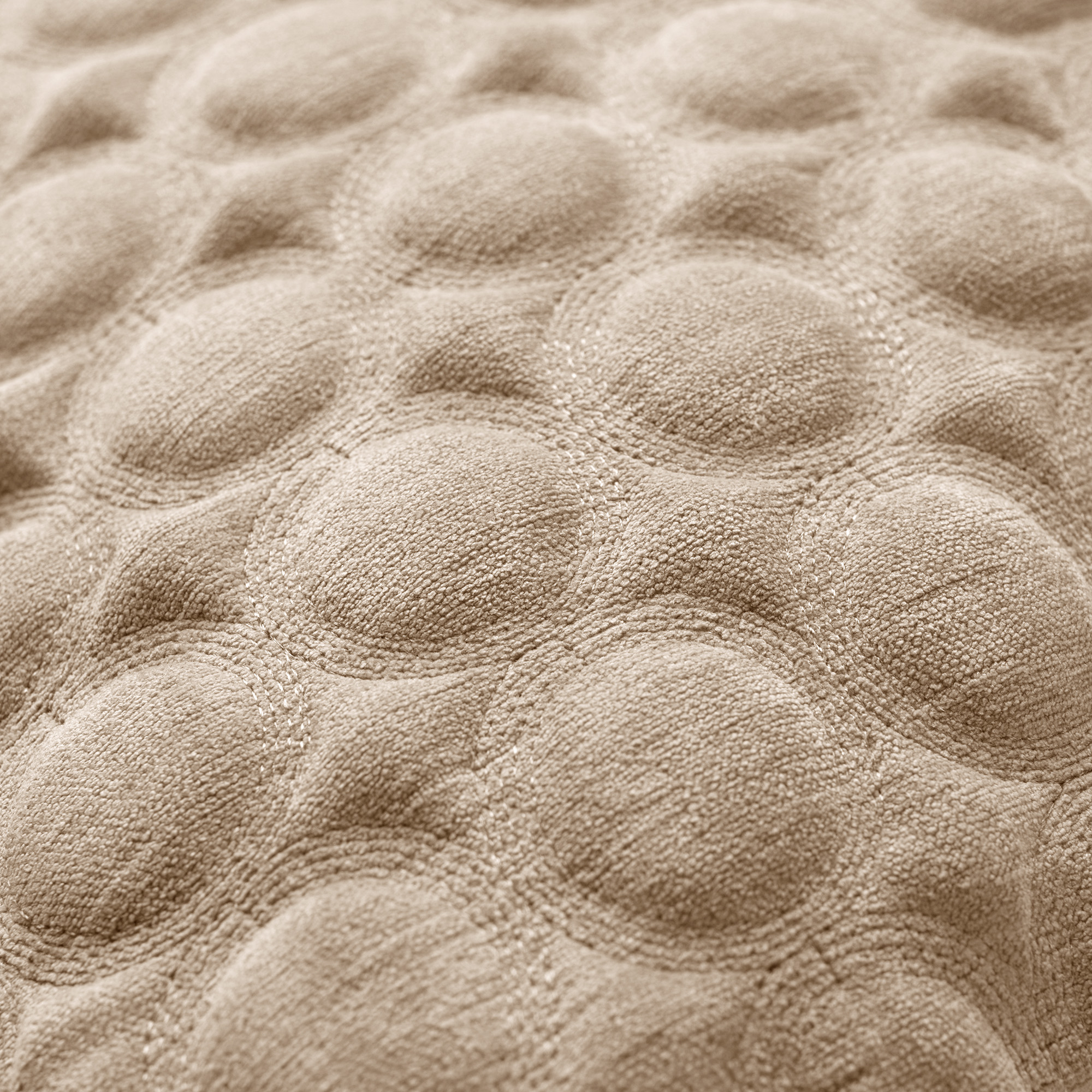 ADRIANE | Cushion | 45x45 cm Pumice Stone | Beige | Hoii | With luxury inner cushion