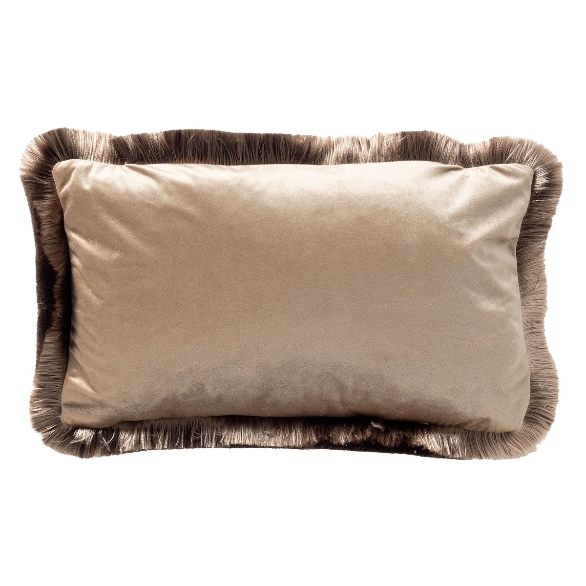 JEANETTE | Cushion 30x50 cm | Doeskin | Brown | Hoii 