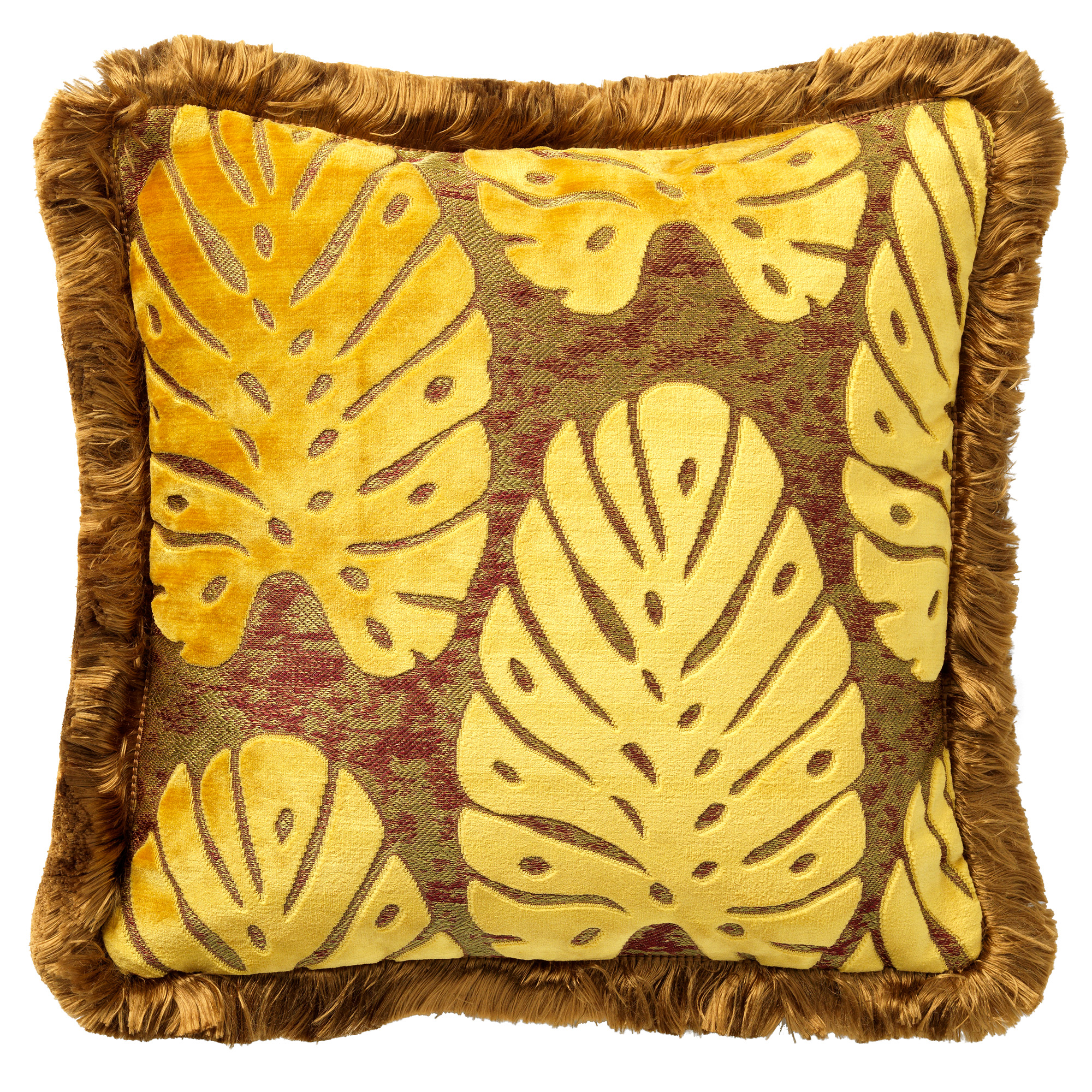 PHOENIX | Cushion |  45x45 cm Golden Glow | Yellow | Hoii| with GRS feather filling