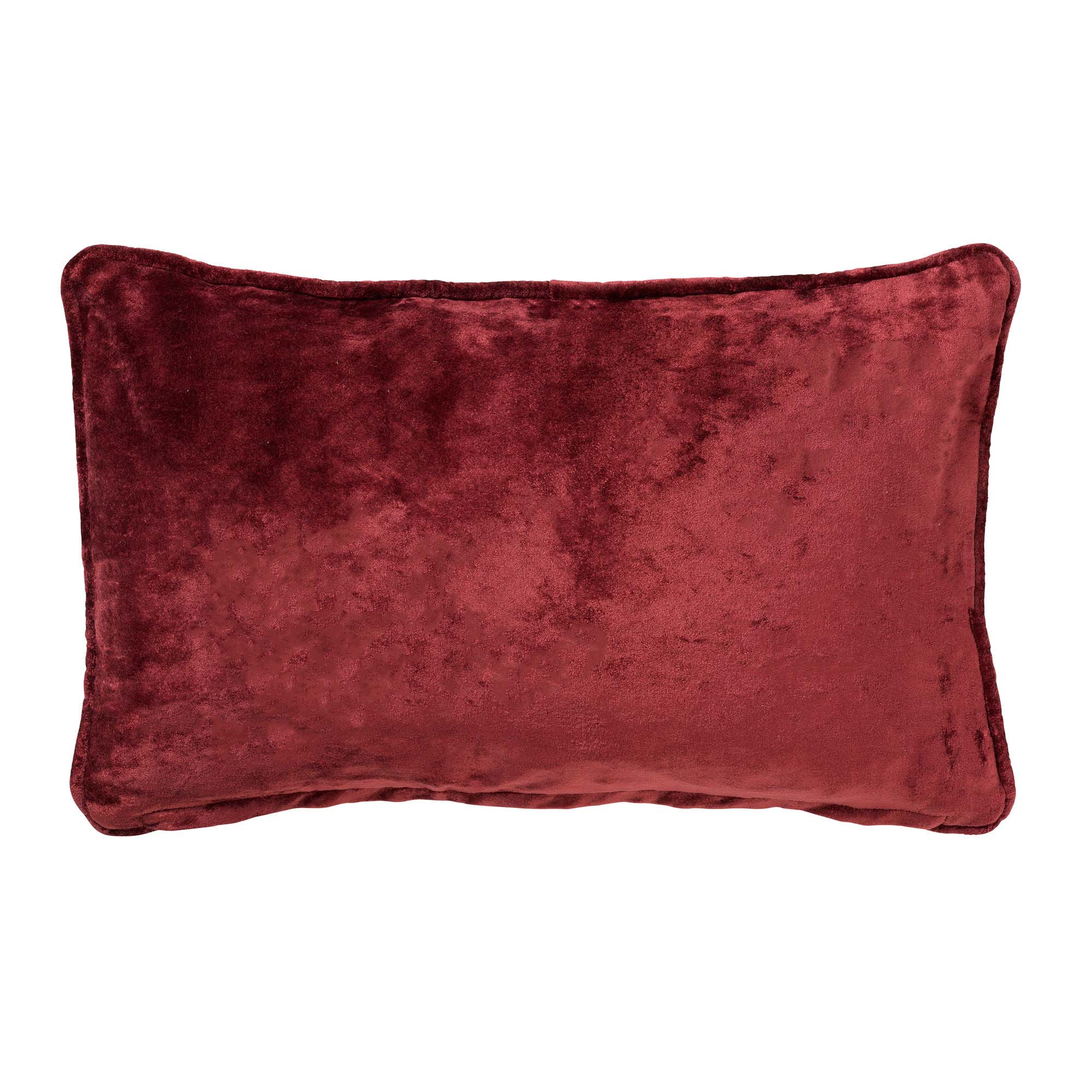 CHLOE | Coussin | 30x50 cm Merlot | Rouge | Hoii | Avec un rembourrage luxueux