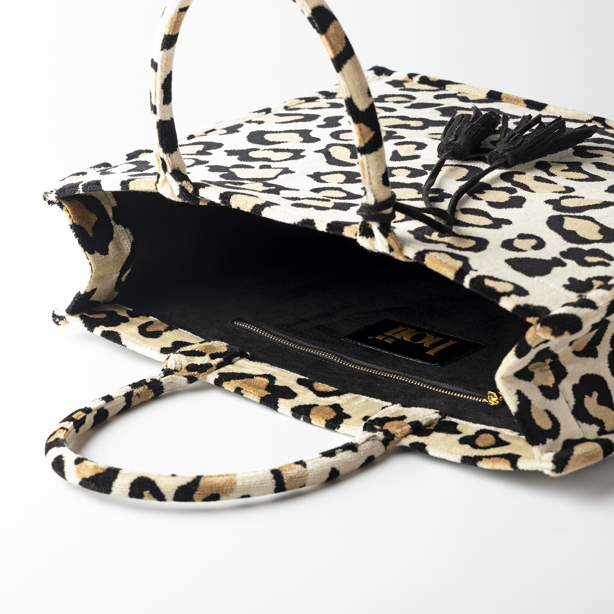EVITA | Tote-bag | Shopper | 43x34x13 cm | Pumice Stone | Beige | Multicolor |  Hoii 