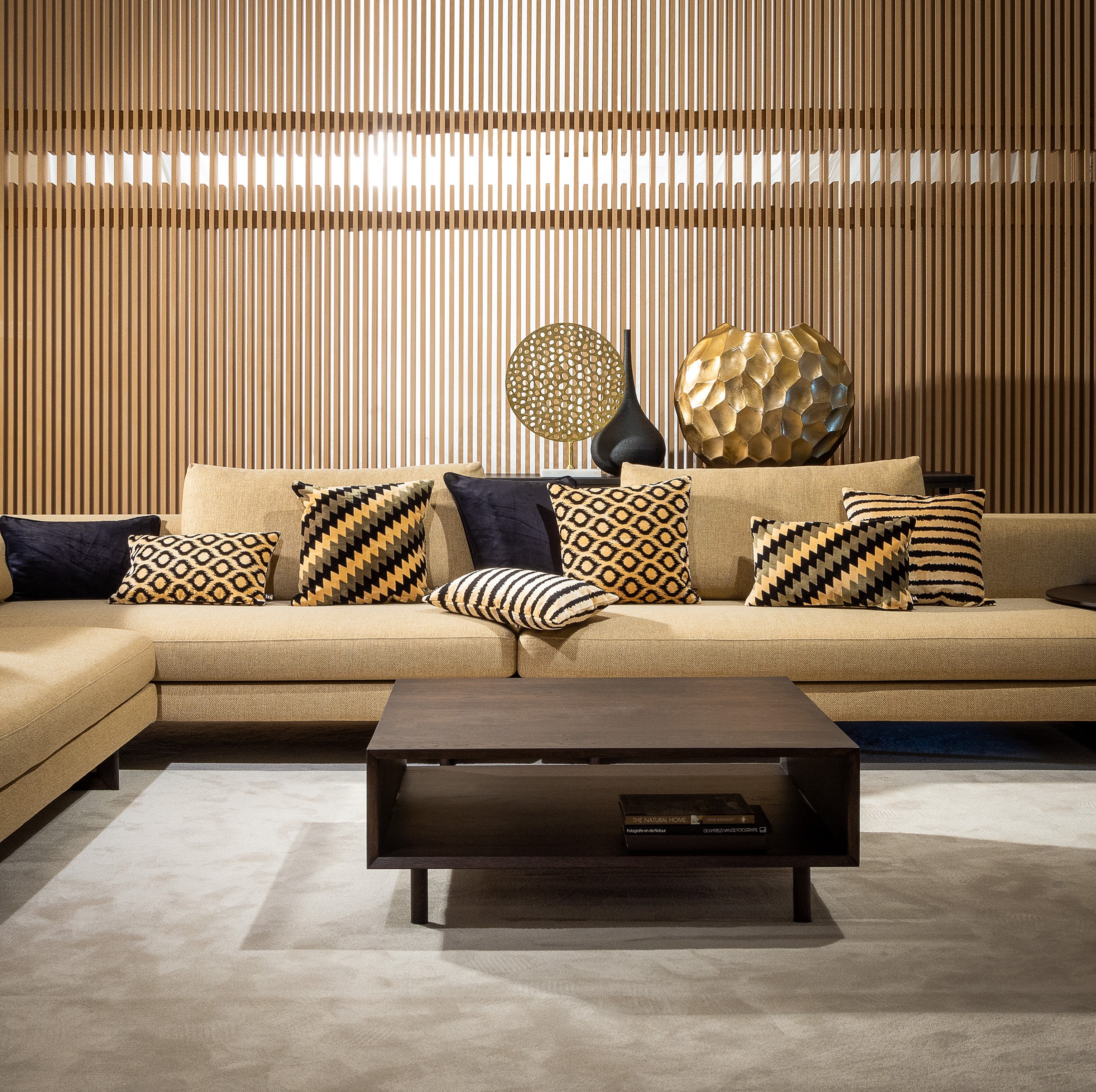 LORENZO | Cushion | 30x50 cm Raven | Black | Velvet | Hoii |With luxury inner cushion